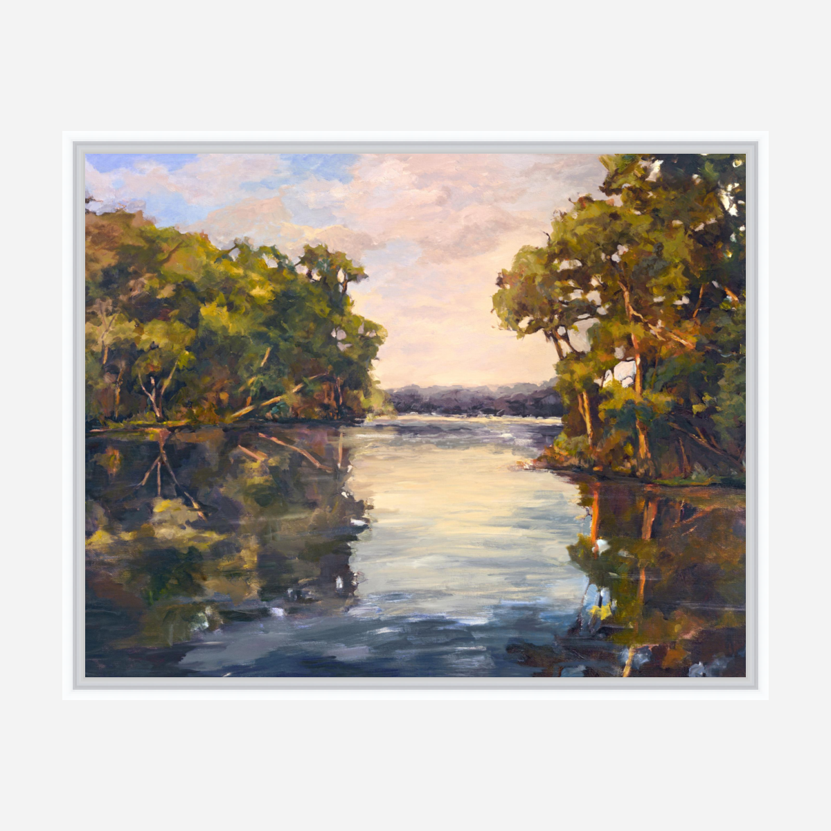 Still Water Artist Enhanced Canvas Print by John Beard Collection - product image 6 for Resin Society