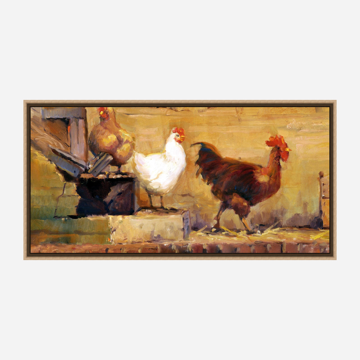 Struttin His Stuff Artist Enhanced Canvas Print by John Beard Collection - product image 8 for Resin Society