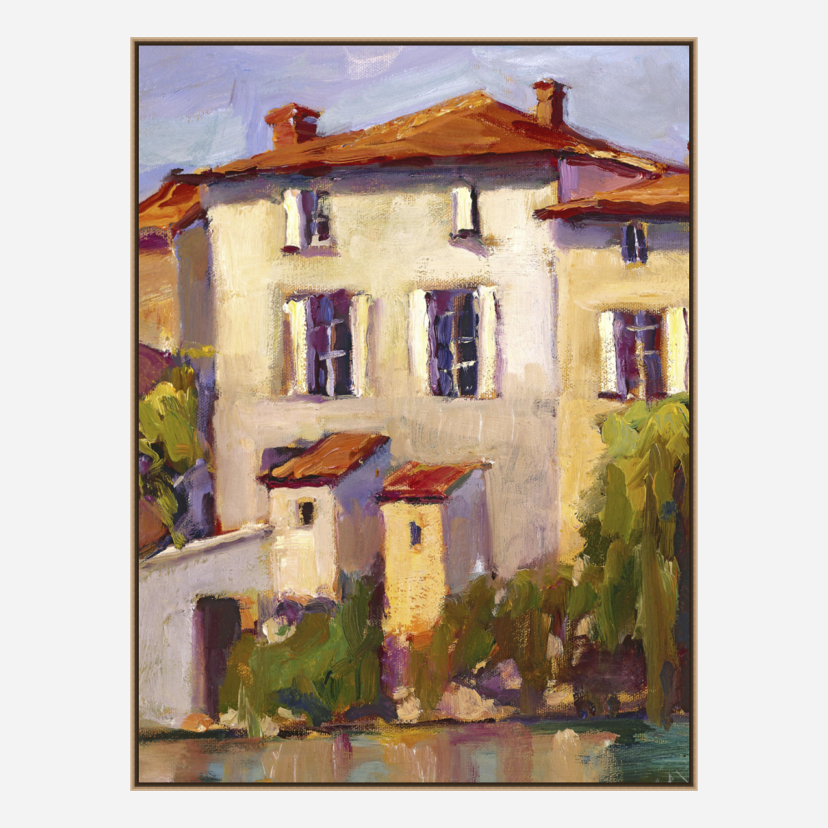St. Savignon Artist Enhanced Canvas Print by John Beard Collection - product image 8 for Resin Society
