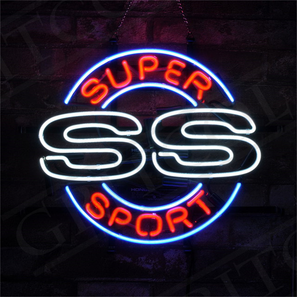 Super Sport SS Neon Signs Light by Neon Signs Land - product image 4 for Resin Society