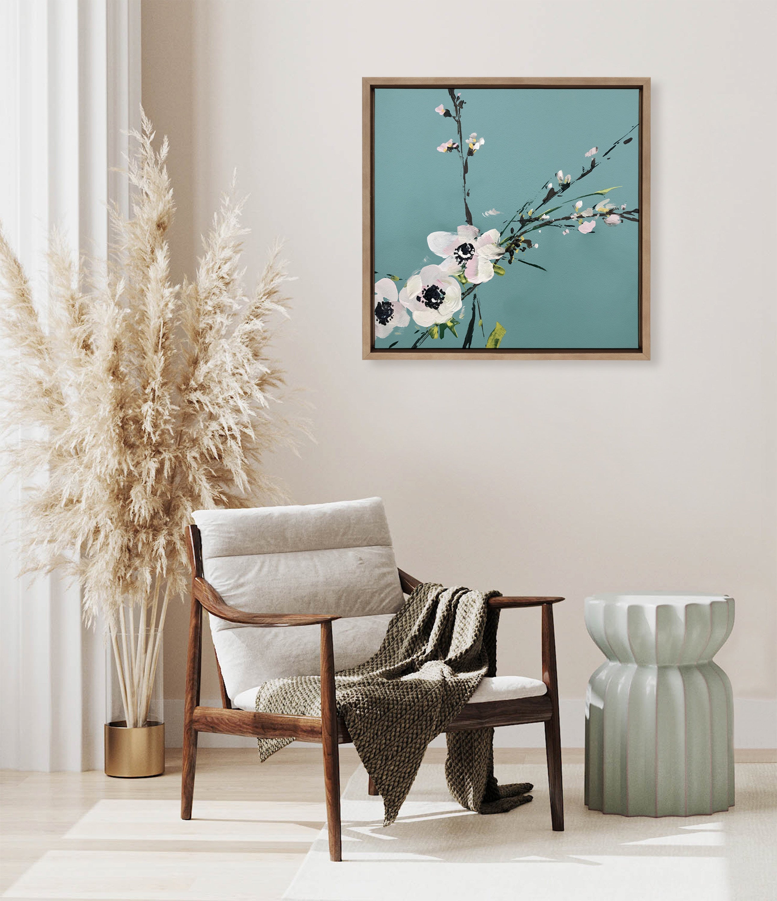 Sylvie It Could Have Gone Two Ways They Said Framed Canvas by kateandlaurel - product image 4 for Resin Society