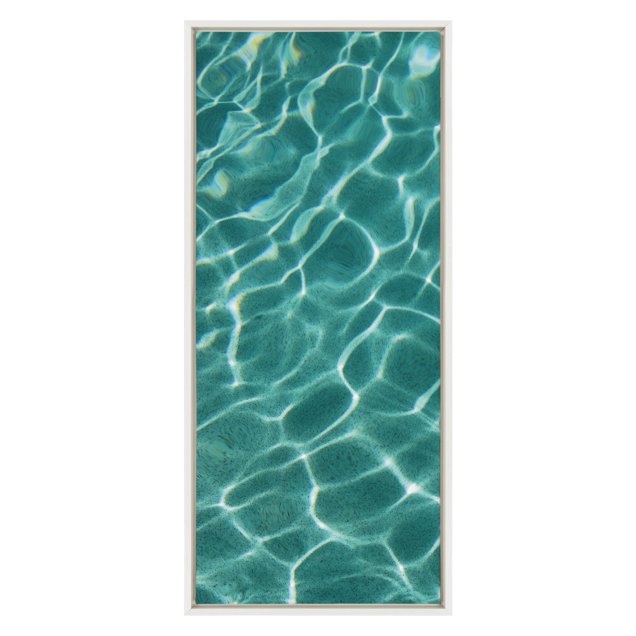 Sylvie Pool Days Framed Canvas by kateandlaurel - product image 2 for Resin Society