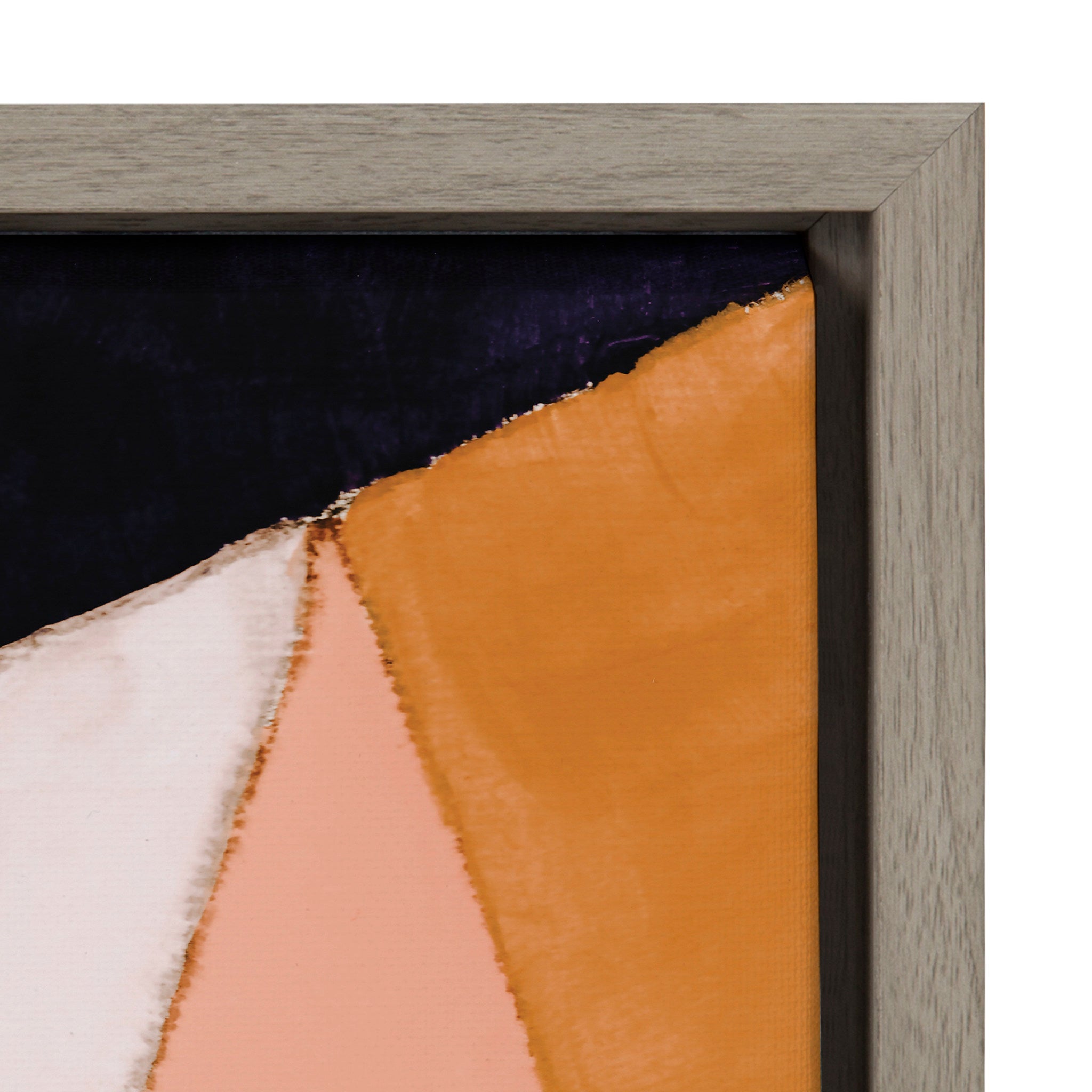 Sylvie Geo Abstract Framed Canvas by kateandlaurel - product image 3 for Resin Society