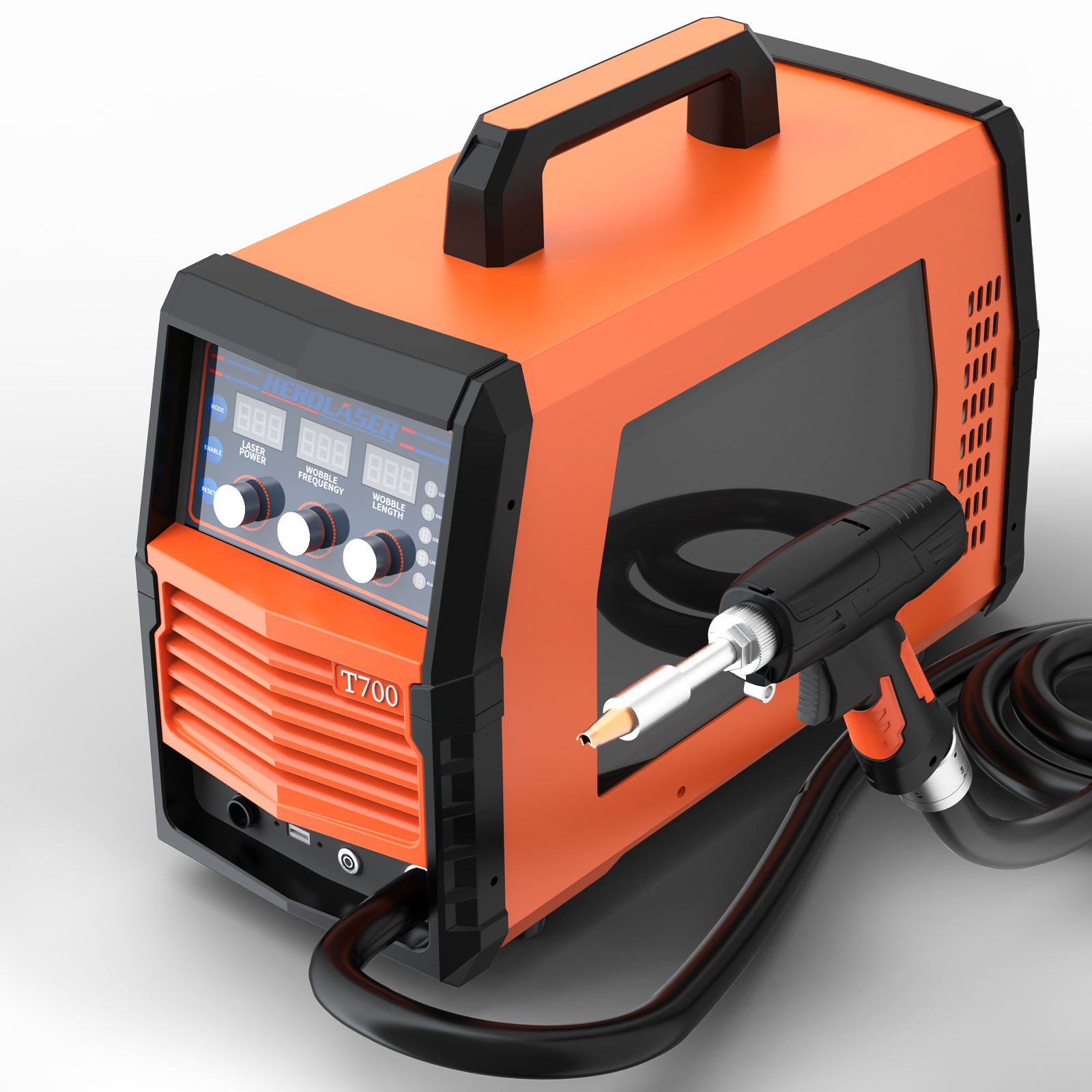 Weld Faster.
Cleaner.
Easier.
Professional handheld laser welder designed for beginners and pros.
No grinding.
No mess.
Just clean welds.
