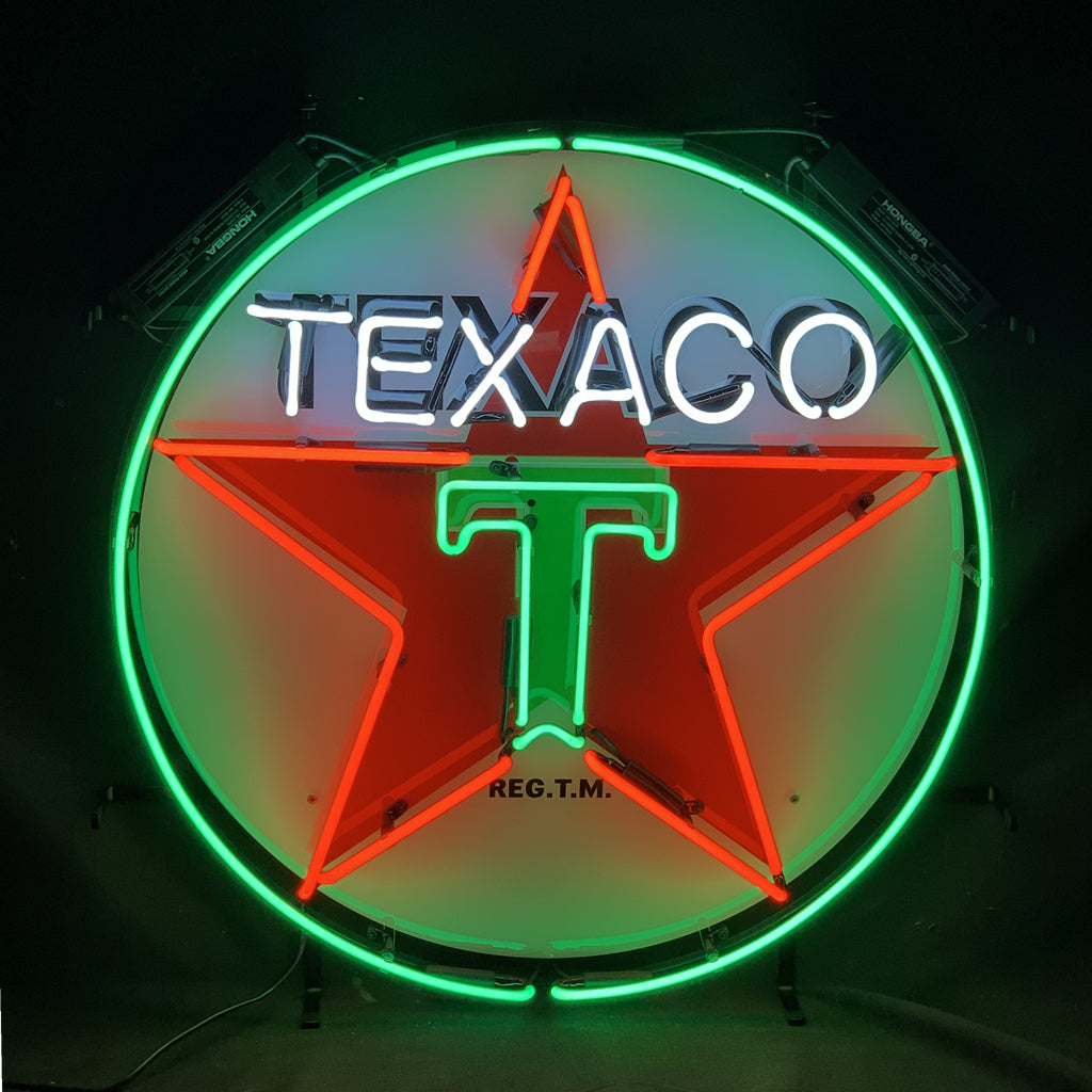 Texaco Gasoline Neon Signs Light by Neon Signs Land - product image 2 for Resin Society