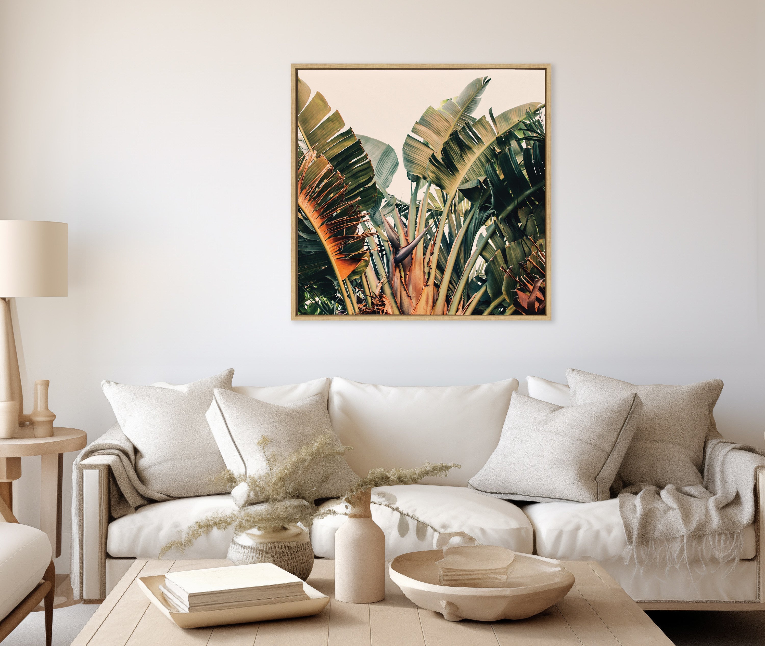 Sylvie Hue 2 Framed Canvas by Alicia Bock