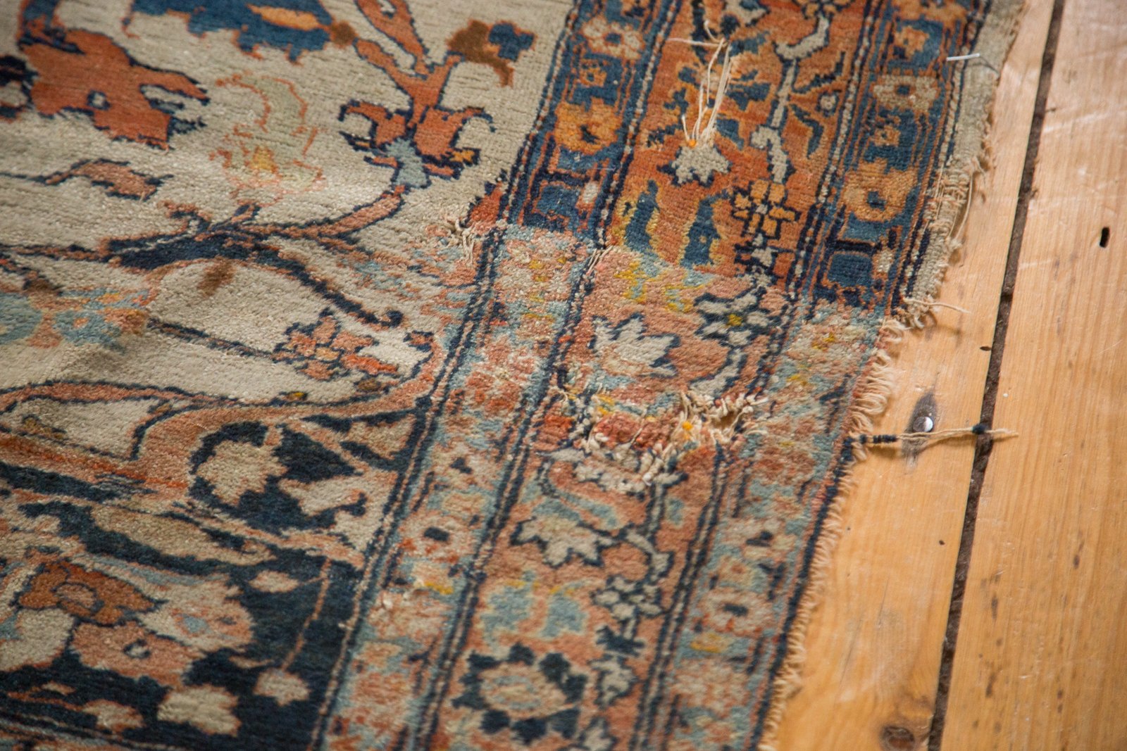 4x5.5 Antique Haji Jalili Tabriz Rug by Old New House® - product image 6 for Resin Society