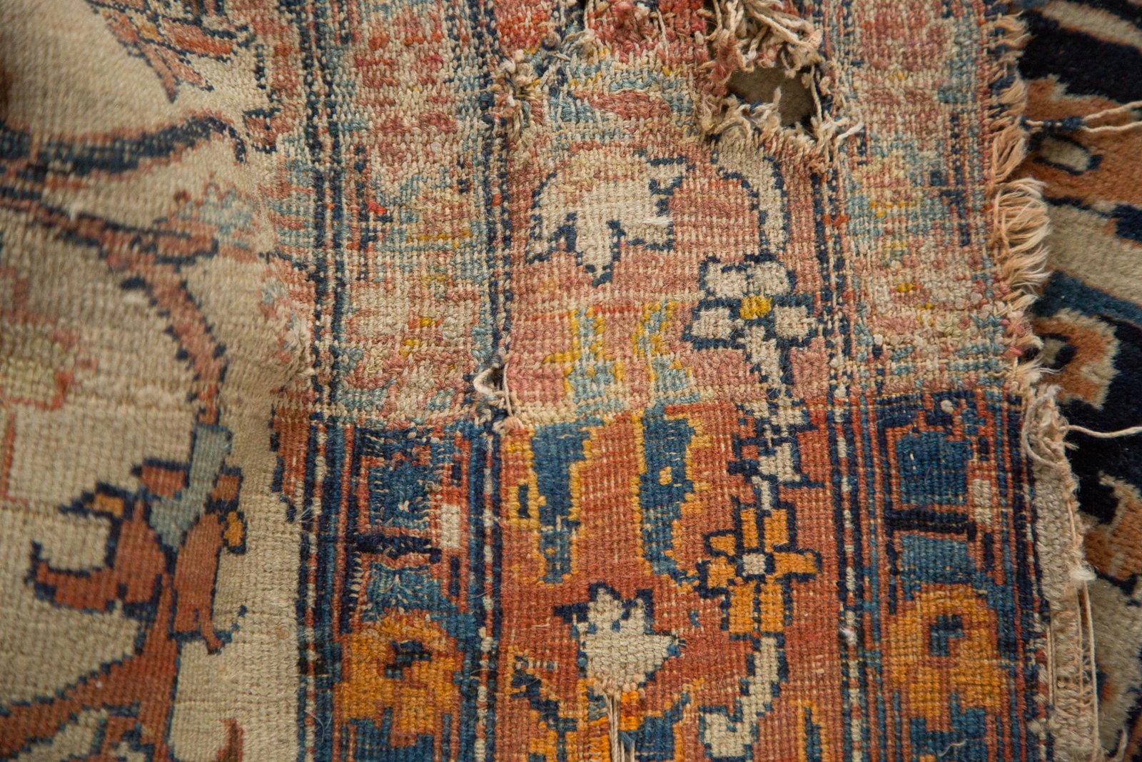 4x5.5 Antique Haji Jalili Tabriz Rug by Old New House® - product image 13 for Resin Society