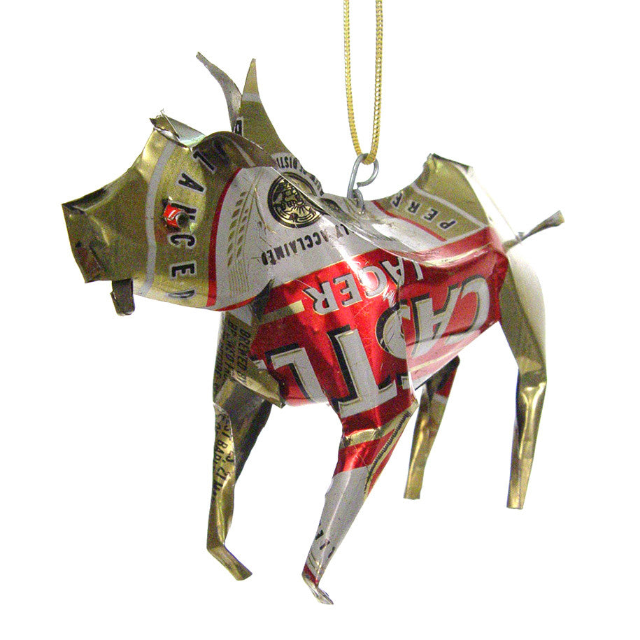 Zebra Ornament Recycled Metal by Mbare Ltd - product image 2 for Resin Society
