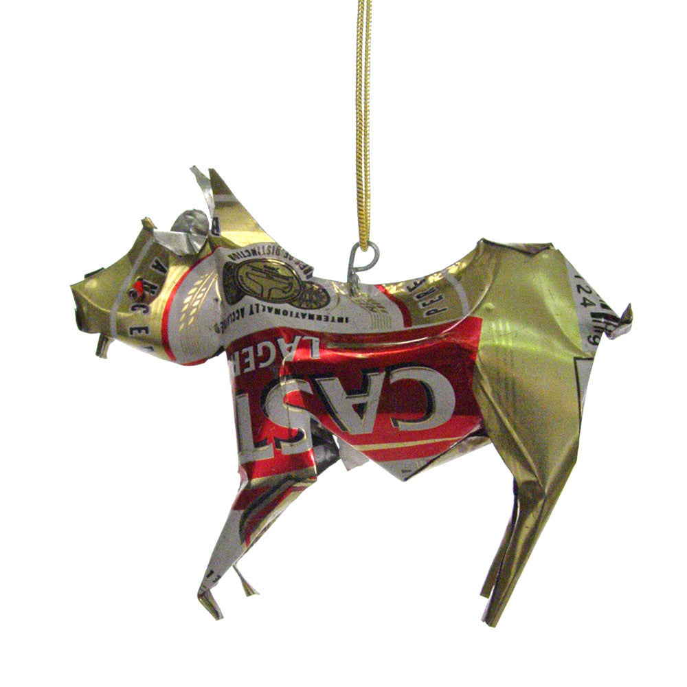 Zebra Ornament Recycled Metal by Mbare Ltd - product image 4 for Resin Society