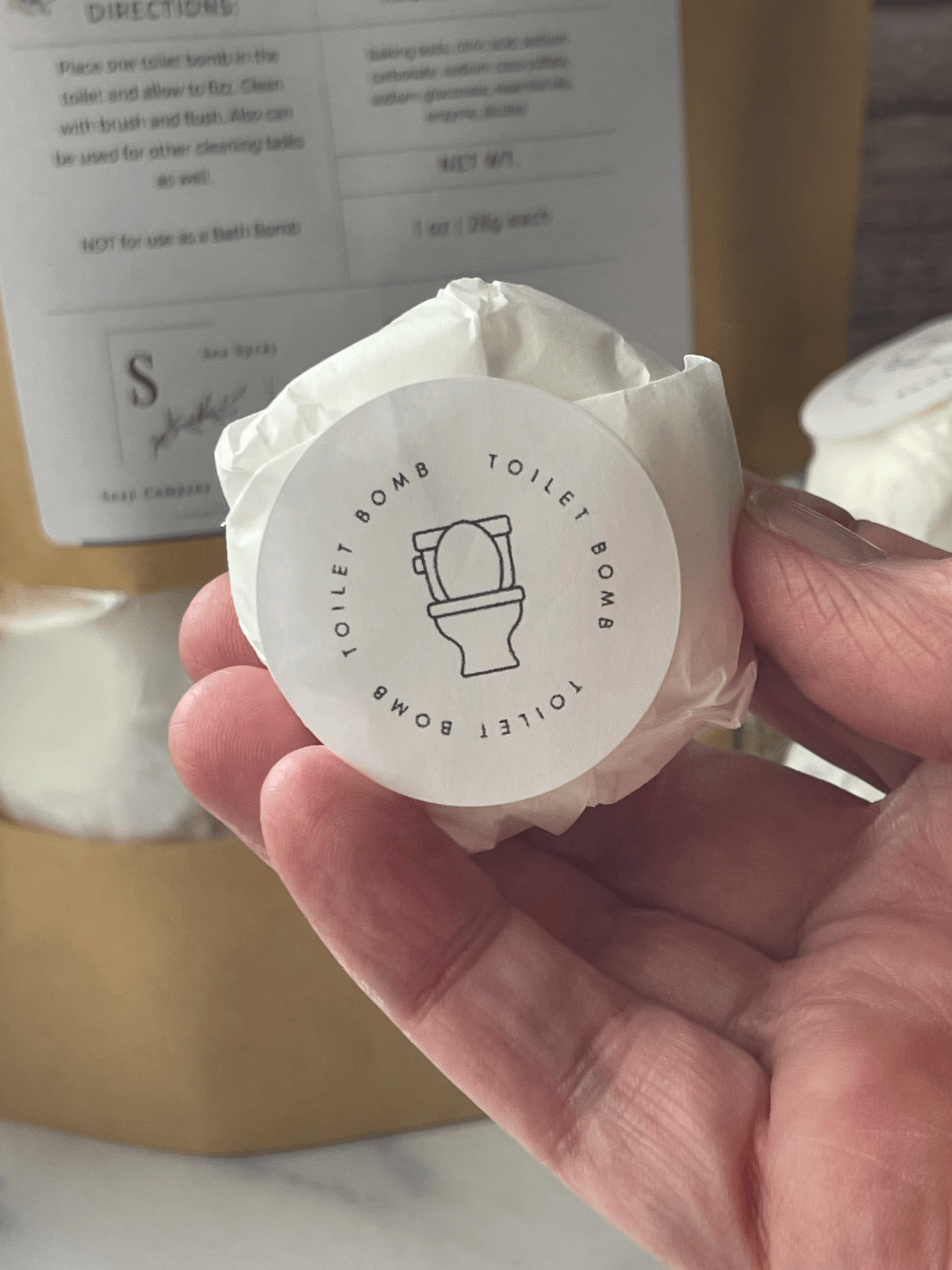 Septic Safe Toilet Bombs by Sea Spray Soap - product image 7 for Resin Society
