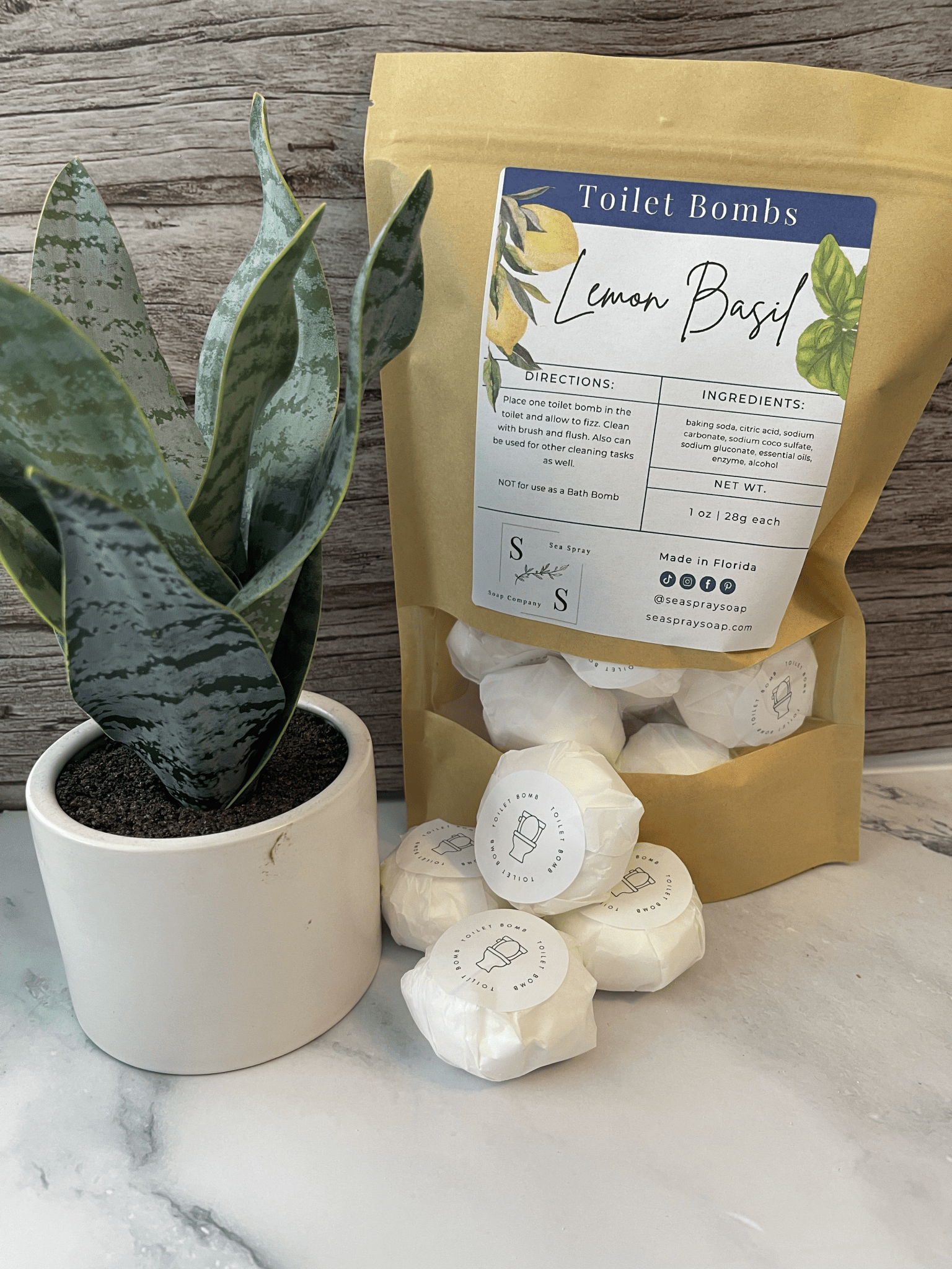 Septic Safe Toilet Bombs by Sea Spray Soap - product image 4 for Resin Society