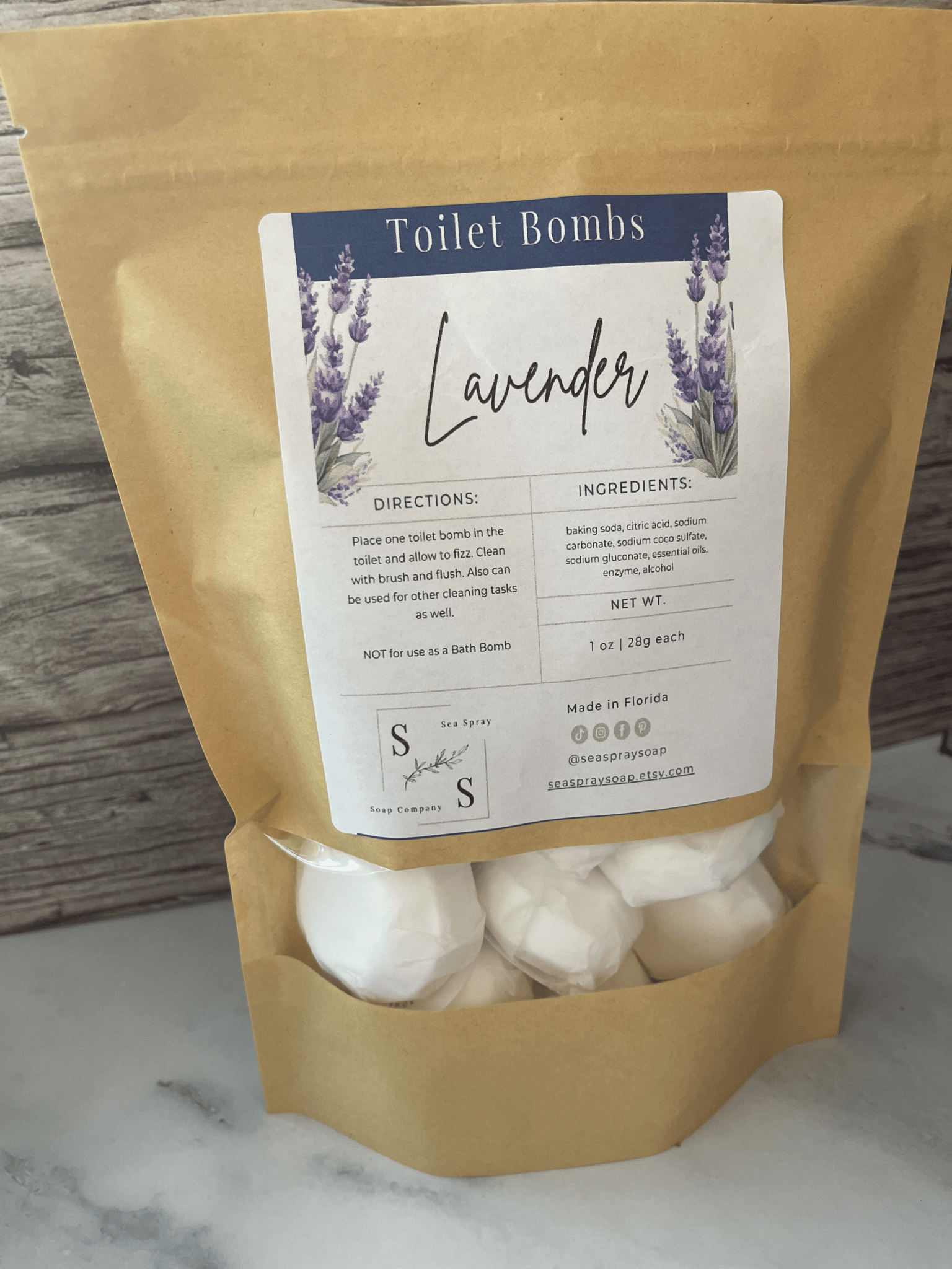 Septic Safe Toilet Bombs by Sea Spray Soap - product image 11 for Resin Society