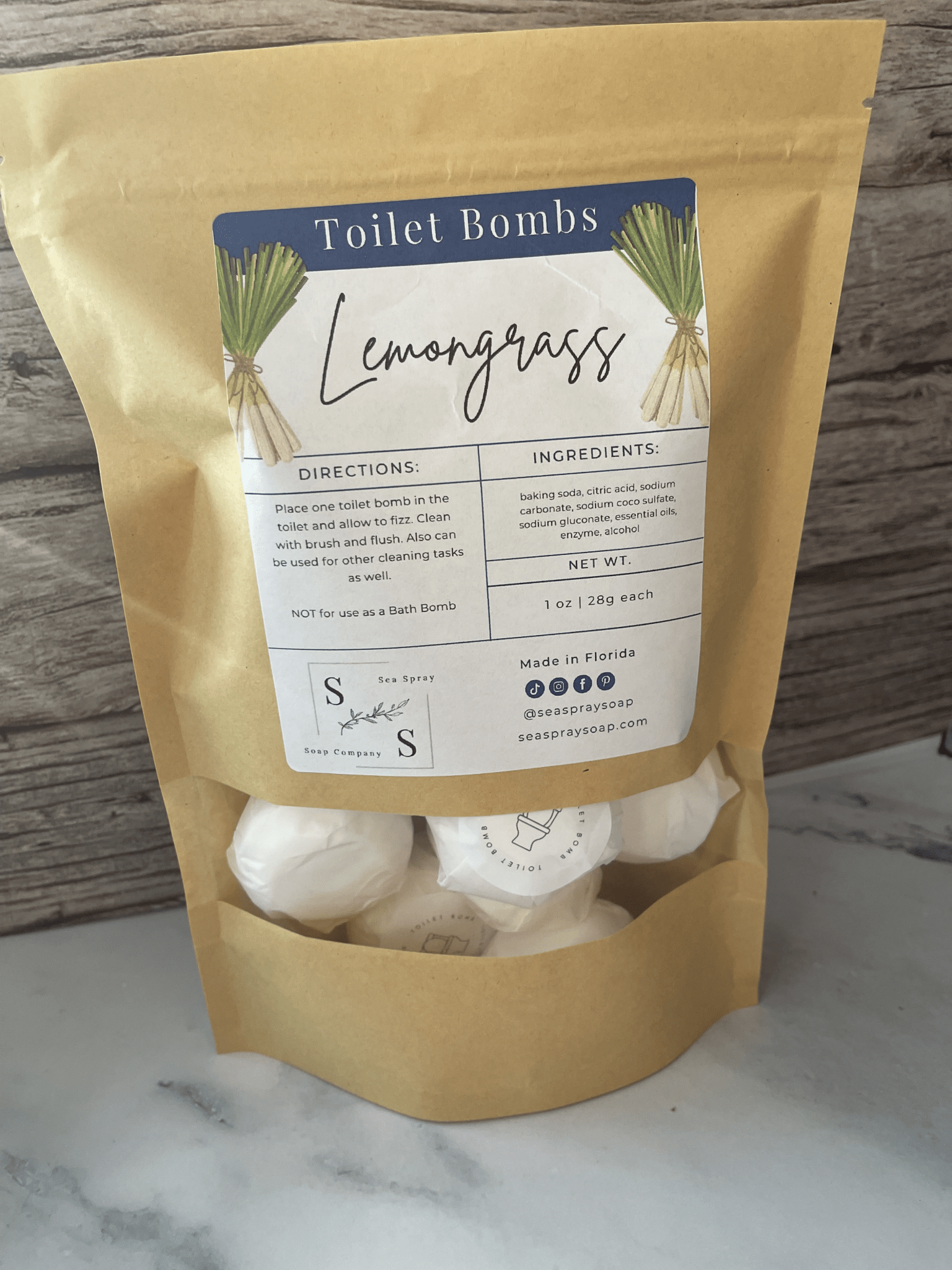 Septic Safe Toilet Bombs by Sea Spray Soap - product image 8 for Resin Society