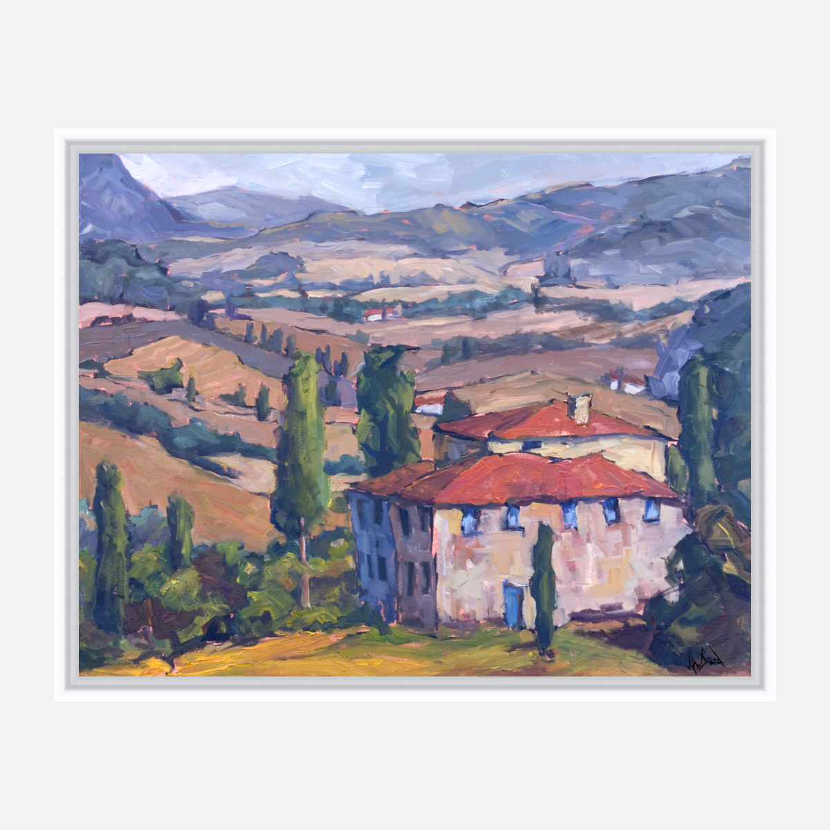 Toscana Artist Enhanced Canvas Print by John Beard Collection - product image 6 for Resin Society