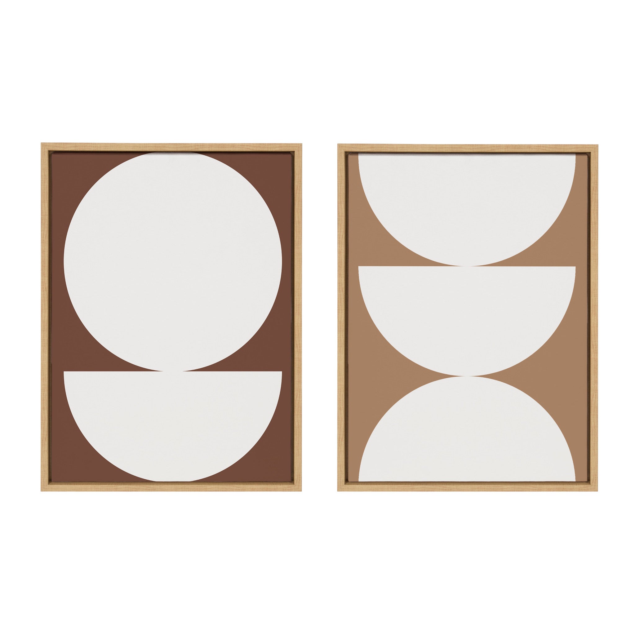 Sylvie Earthy Boho Geometric 1 Brown and Earthy Boho Geometric 2 Terra by kateandlaurel - product image 2 for Resin Society
