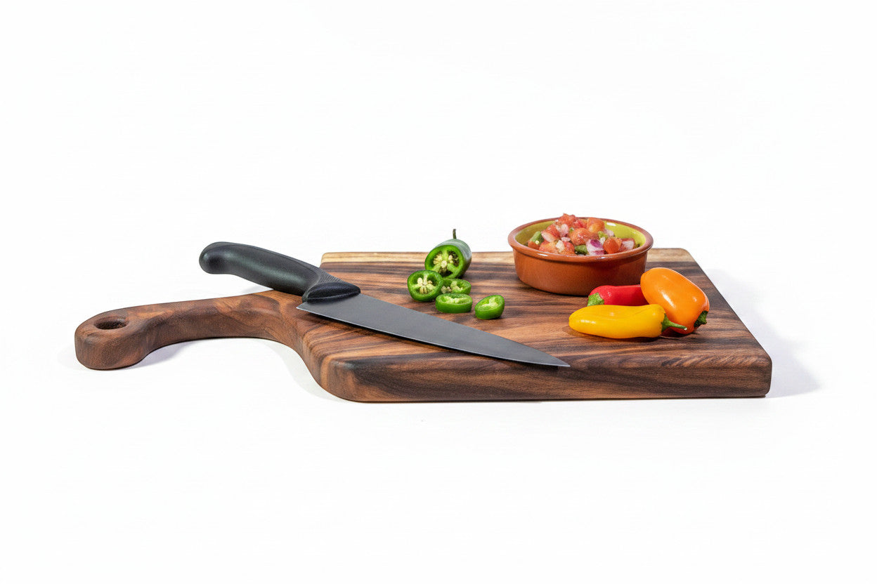 Large Live Edge Handled Board