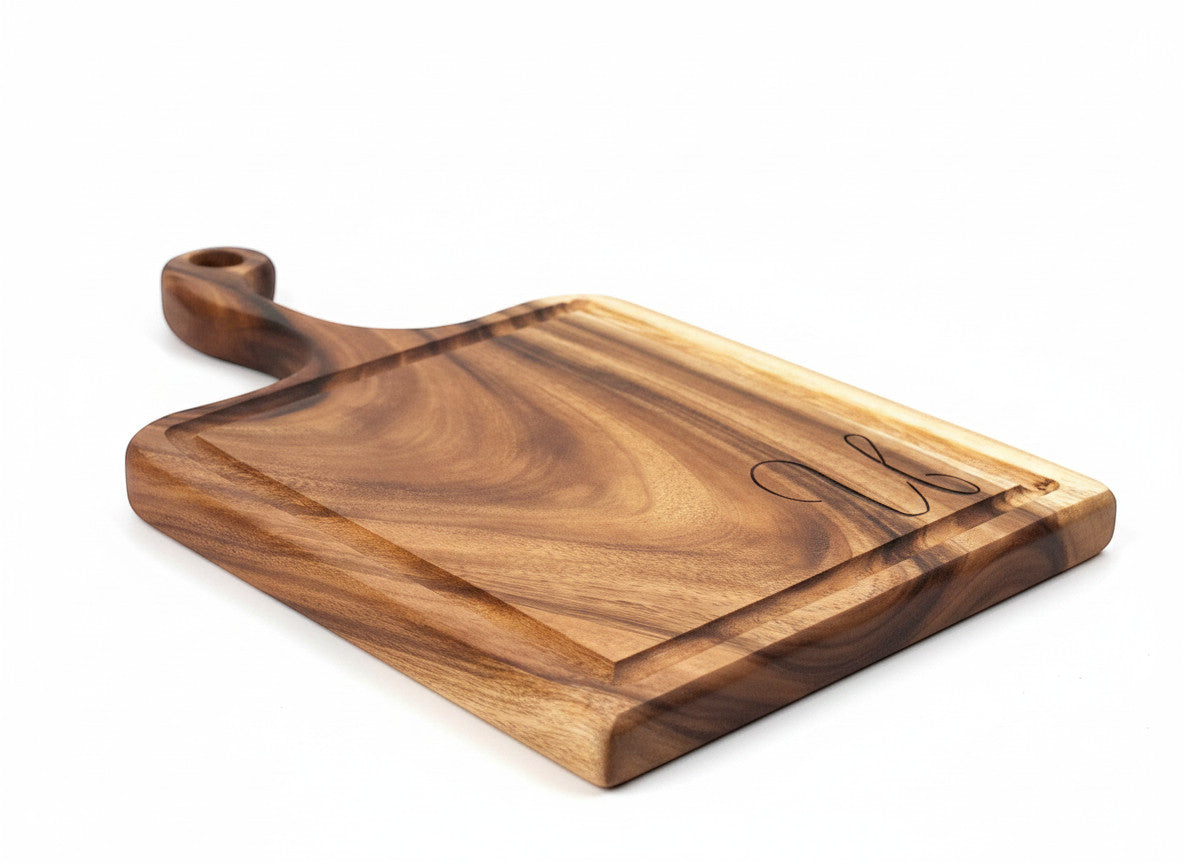 Large Live Edge Handled Board