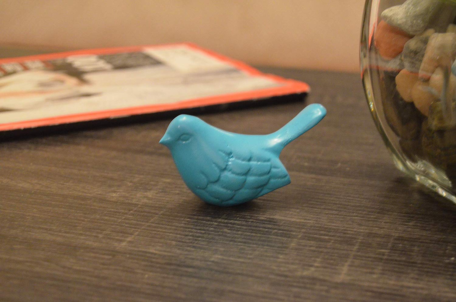 Vibhsa Bird Figurines Symbols of Health & Happiness (Turquoise)