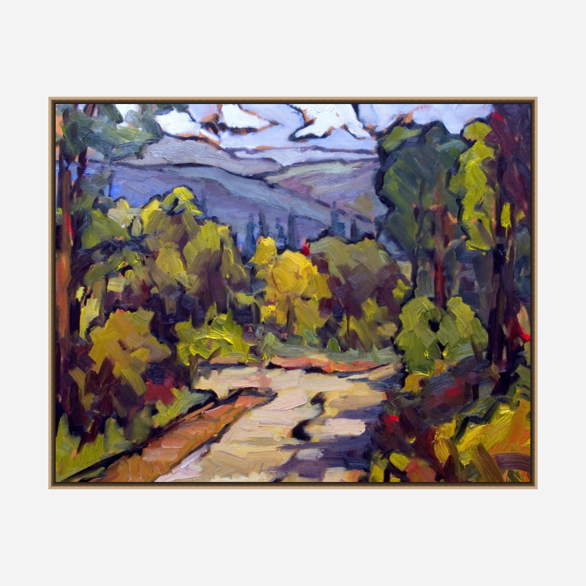 Tuscan Landscape Artist Enhanced Canvas Print by John Beard Collection - product image 8 for Resin Society