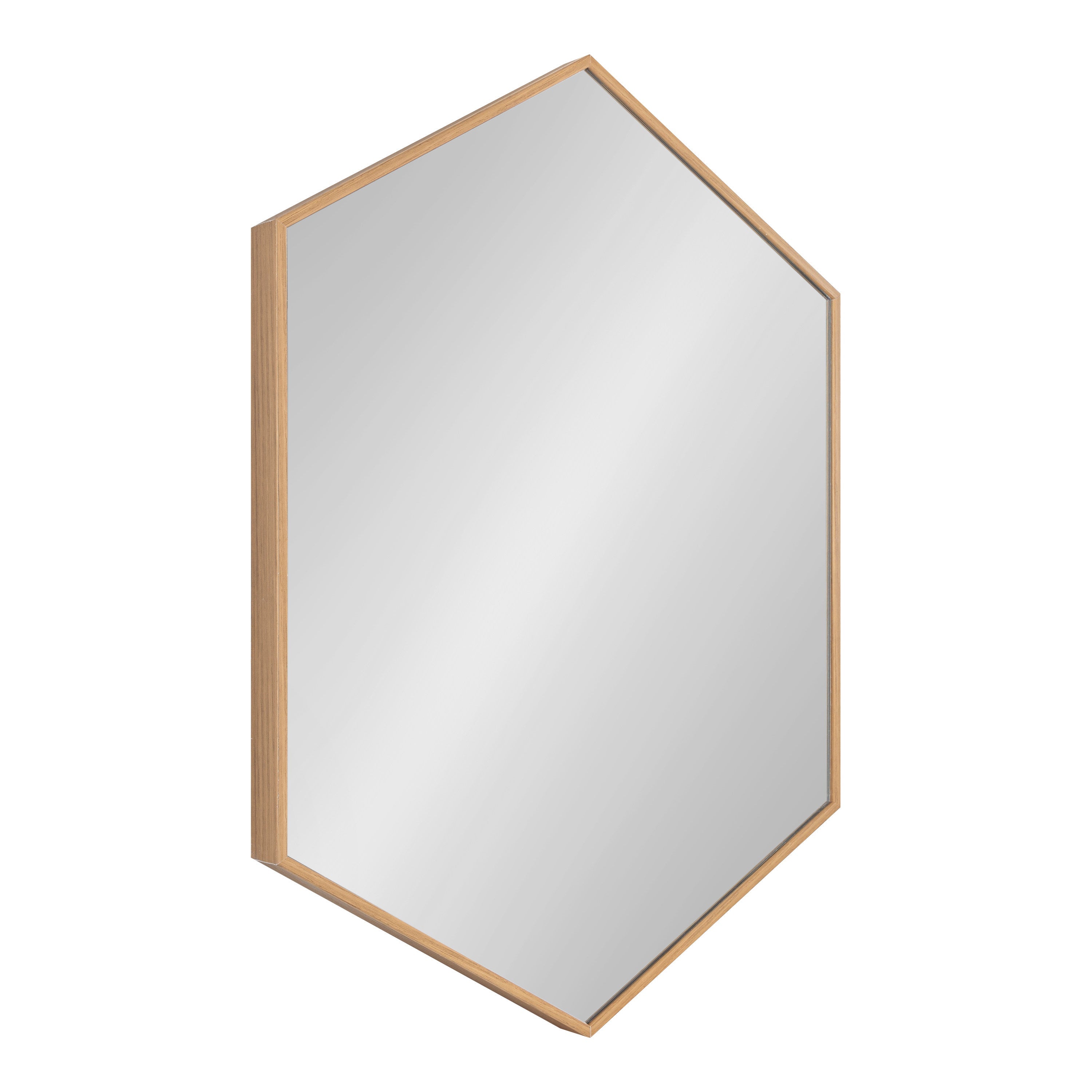 Rhodes Framed Hexagon Wall Mirror by kateandlaurel - main product image for Resin Society