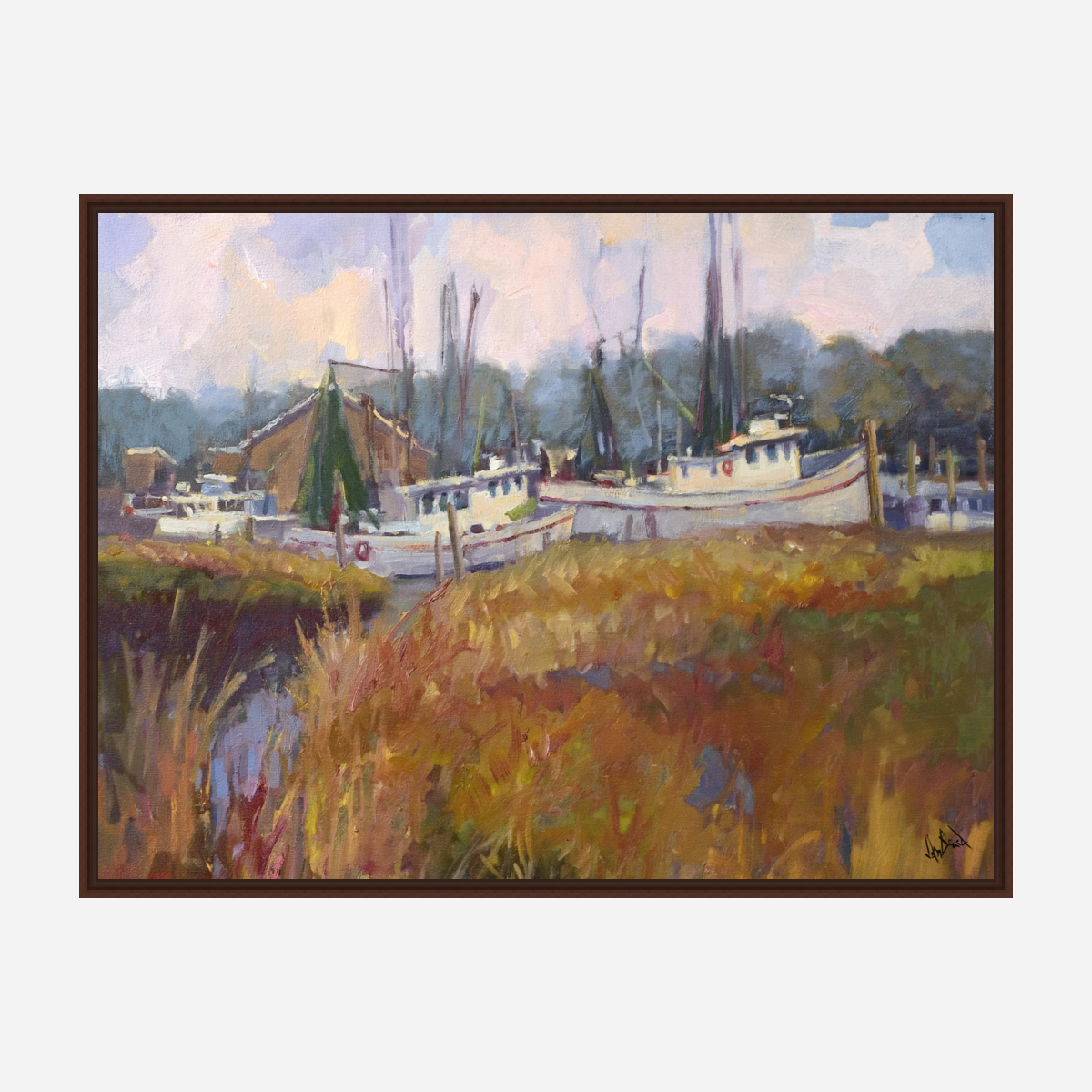 Tybee Island Boats by John Beard Collection - product image 7 for Resin Society