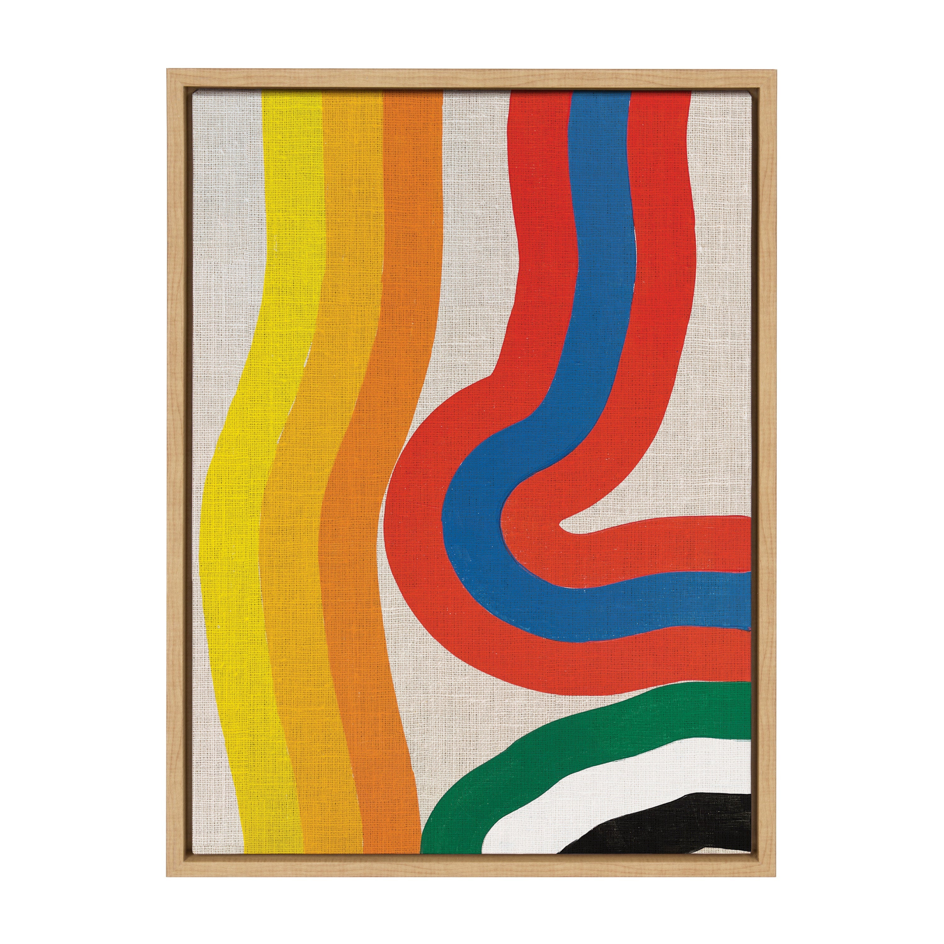 Sylvie It Depends on What You See Framed Canvas by Amber Vittoria