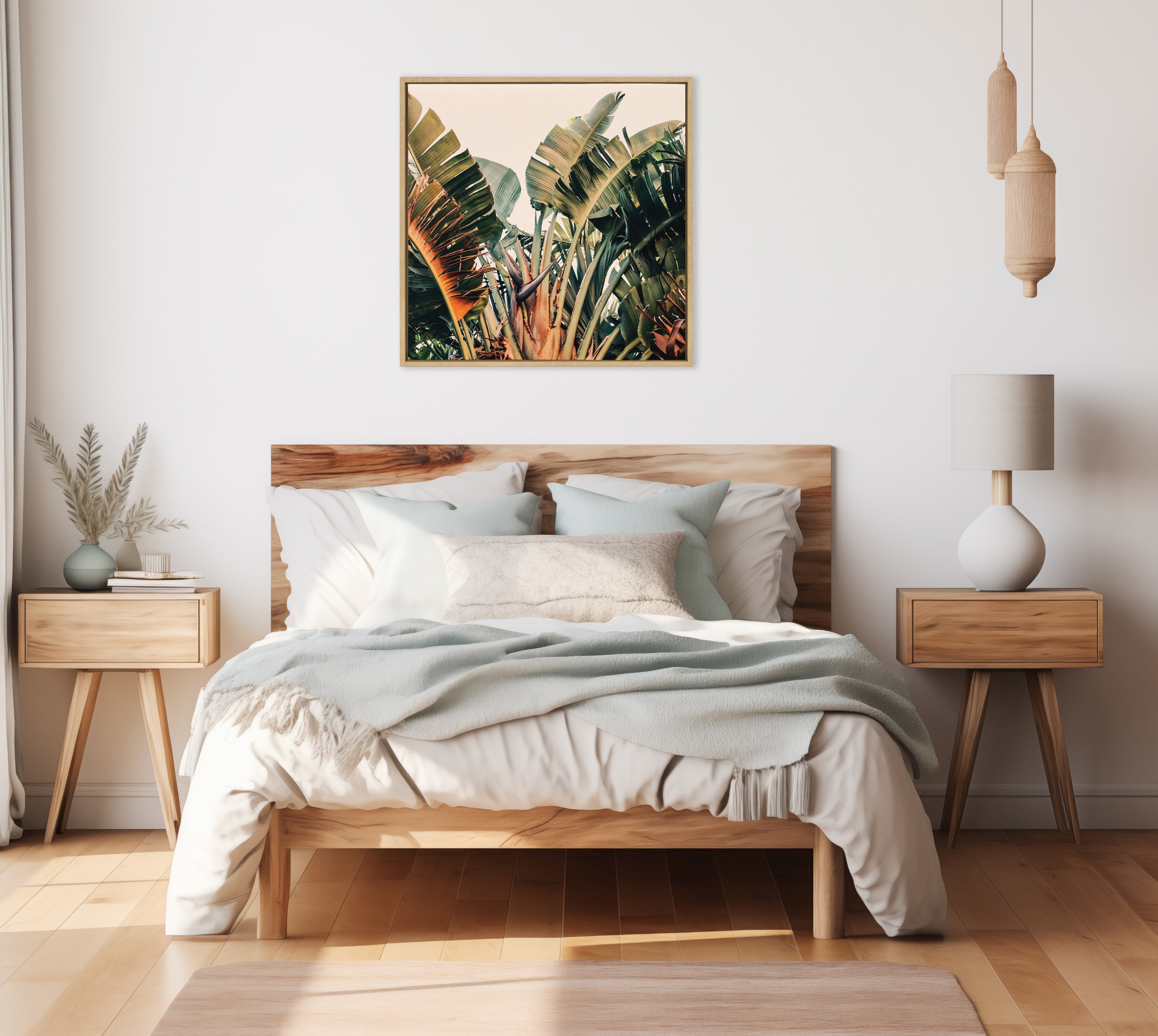 Sylvie Hue 2 Framed Canvas by Alicia Bock