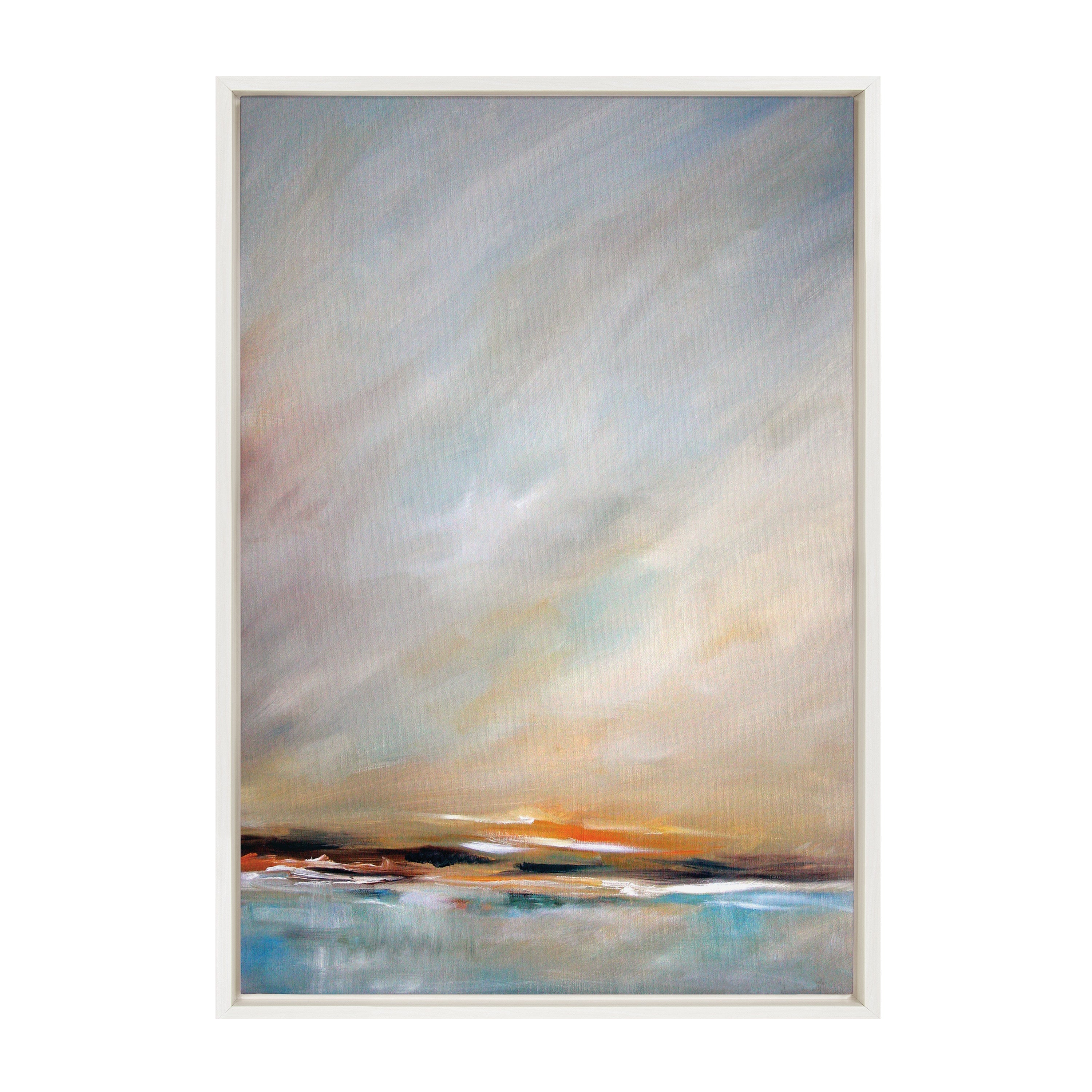 Sylvie Day's End Framed Canvas by Mary Sparrow