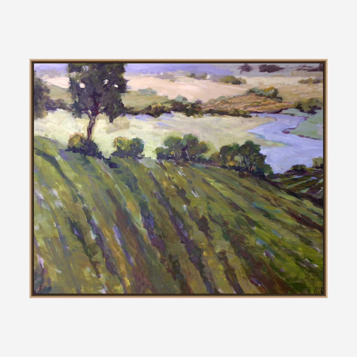 Vineyard Artist Enhanced Canvas Print by John Beard Collection - product image 8 for Resin Society