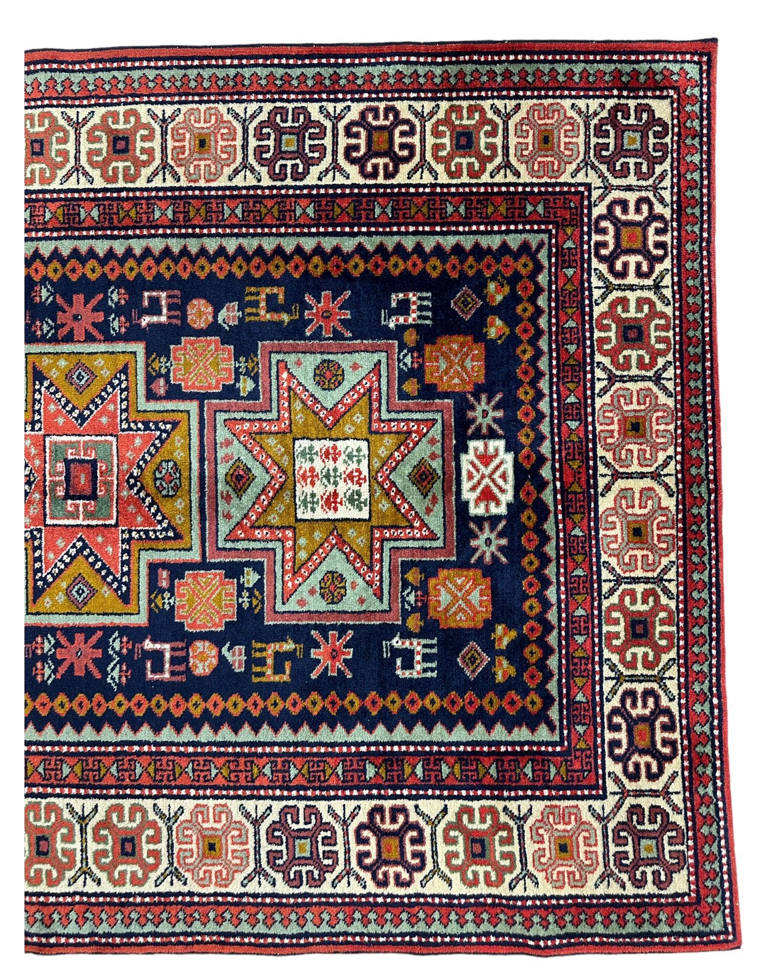 Vintage Armenian Karabakh/Artsakh Wool Rug by Rugistan - product image 5 for Resin Society