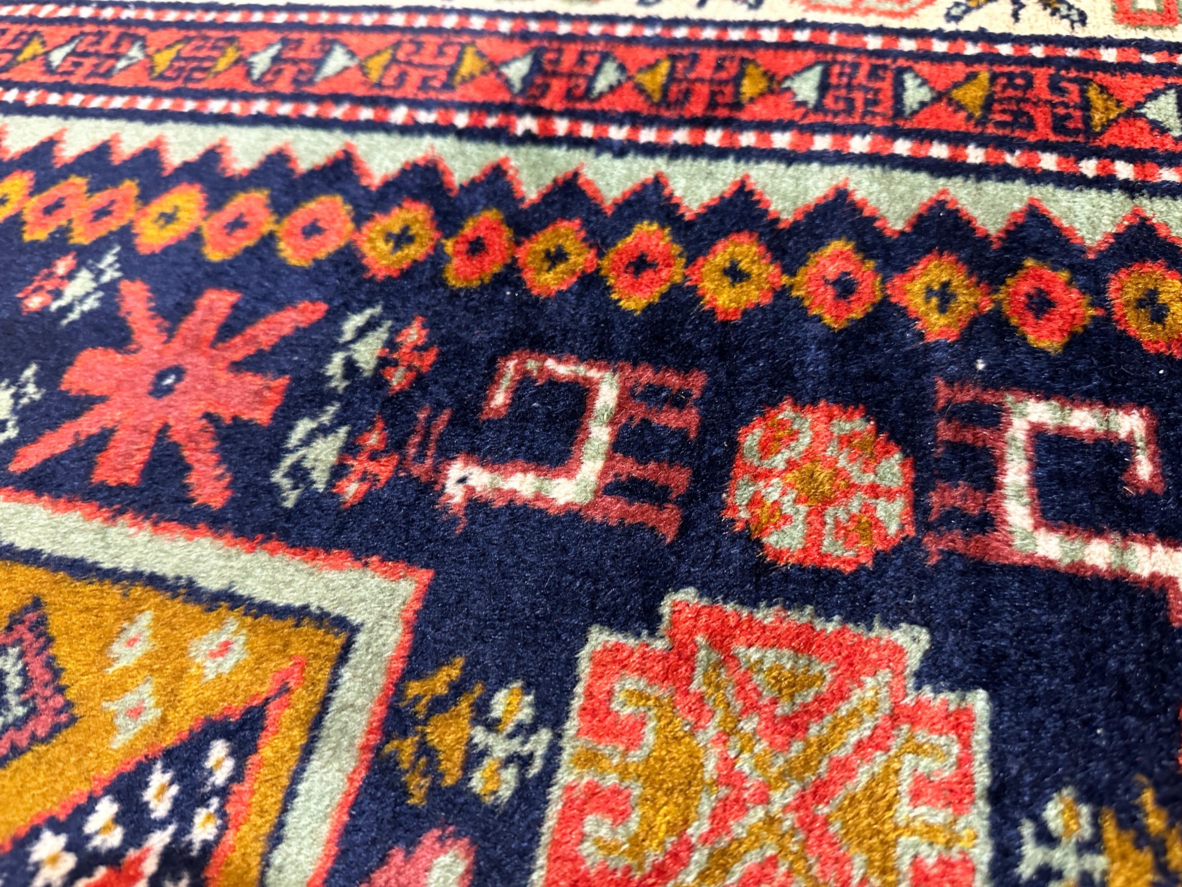 Vintage Armenian Karabakh/Artsakh Wool Rug by Rugistan - product image 7 for Resin Society