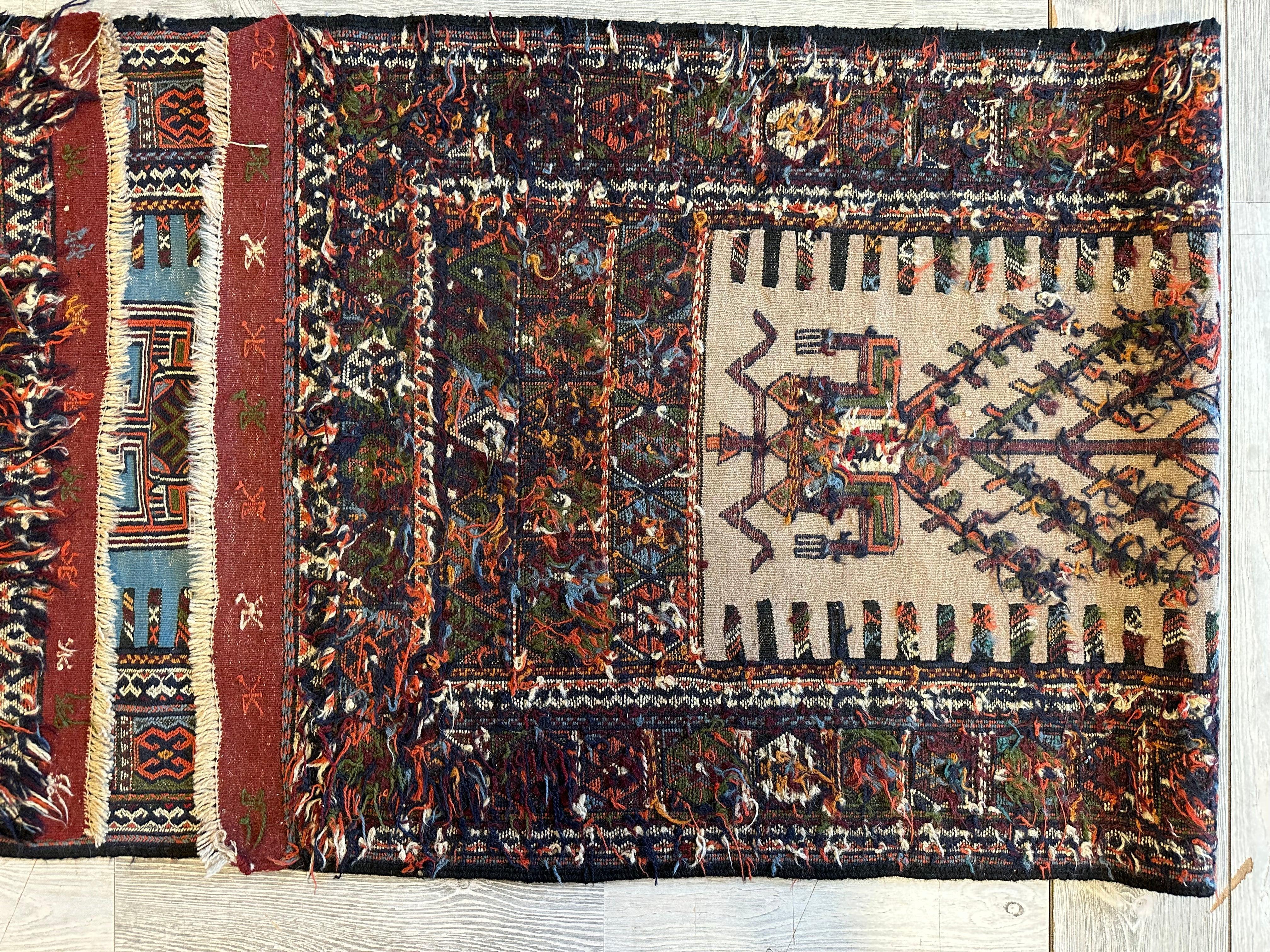 Vintage Kurdish Qochan Runner 2’9” x 12’9” by Rugistan - product image 6 for Resin Society