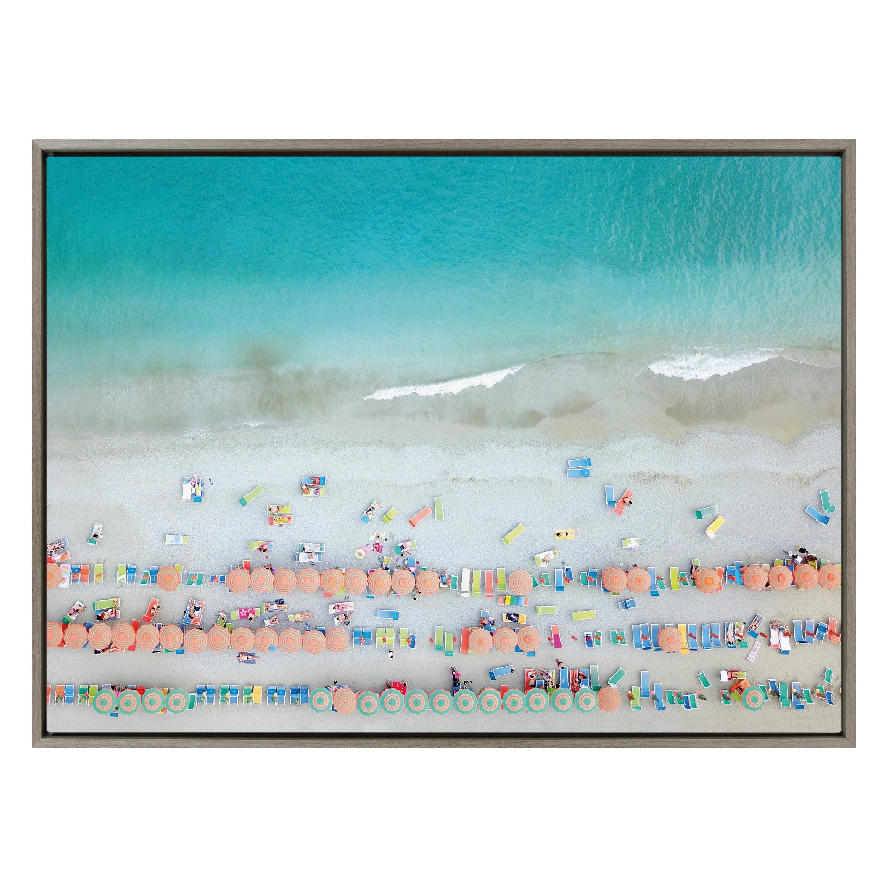 Sylvie Monterosso 6 Framed Canvas by kateandlaurel - product image 2 for Resin Society