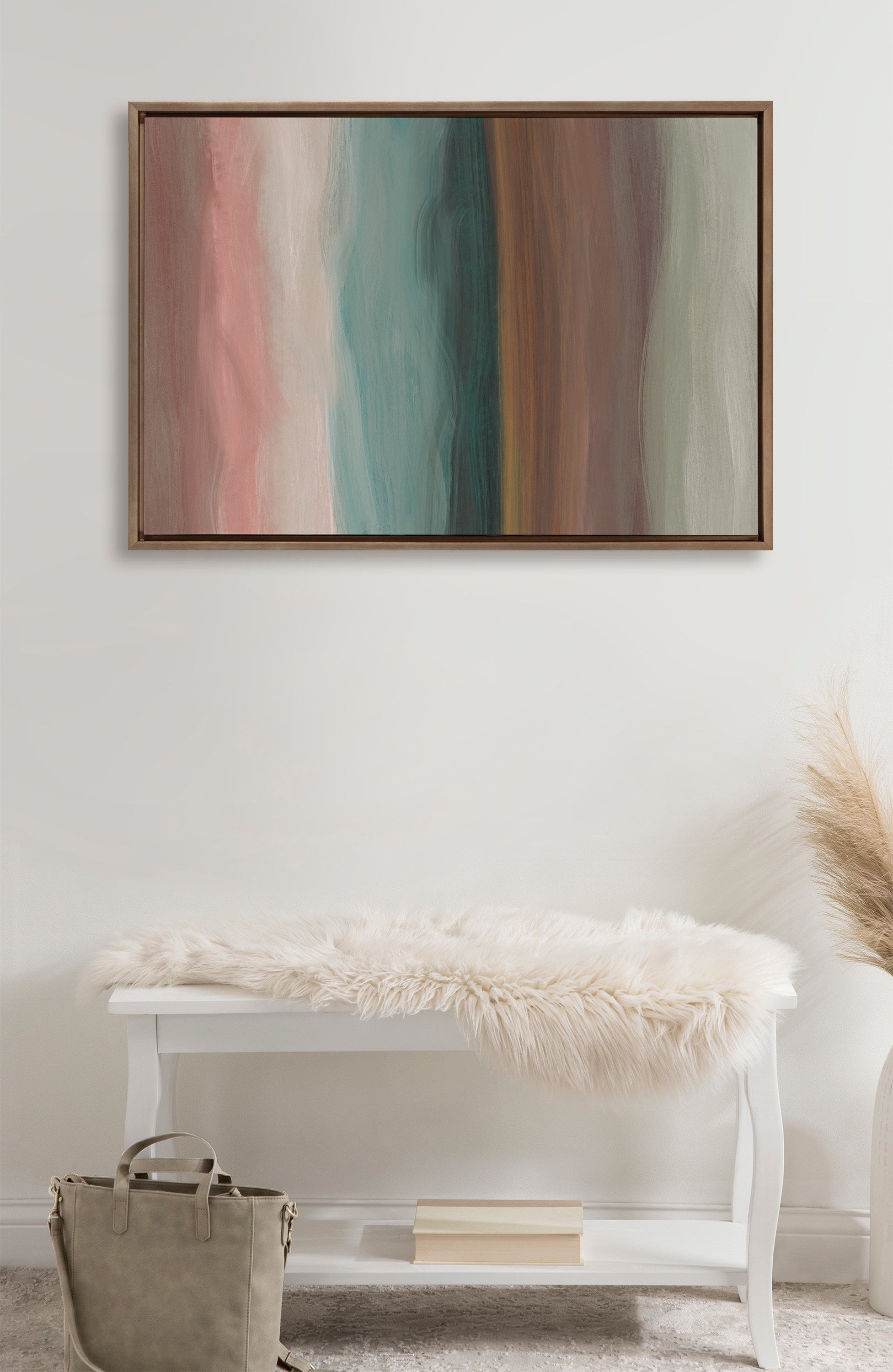 Sylvie Peace Framed Canvas by kateandlaurel - product image 10 for Resin Society
