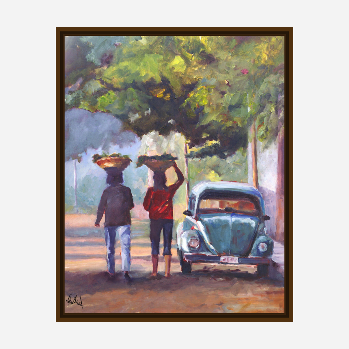 Walking Home From Market by John Beard Collection - product image 4 for Resin Society