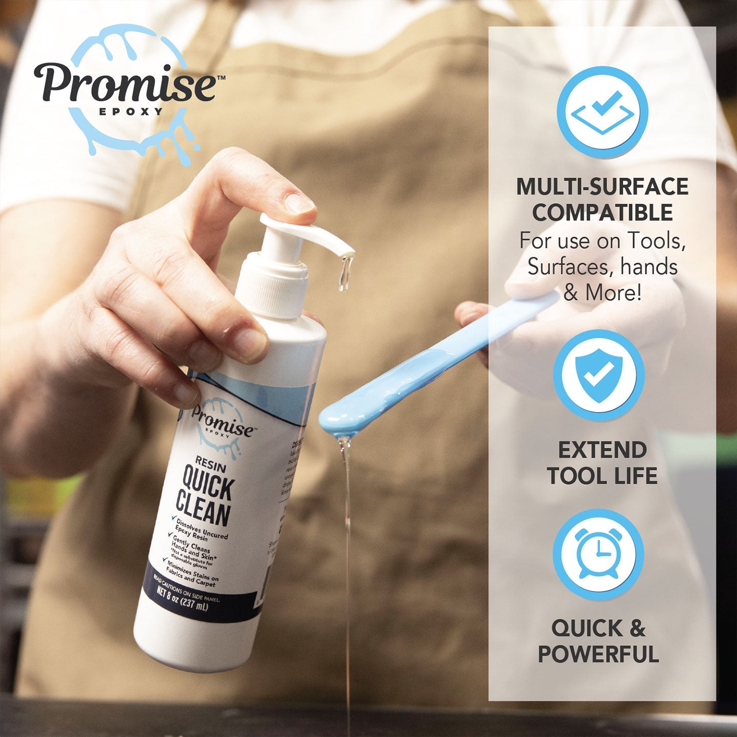 Resin Quick Clean by Promise Epoxy - product image 4 for Resin Society