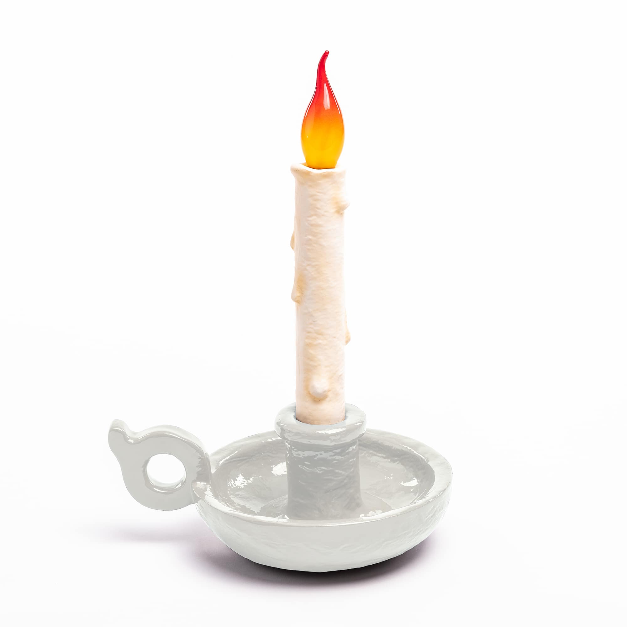 Bugia Lamp White by DEKOR - Resin Society