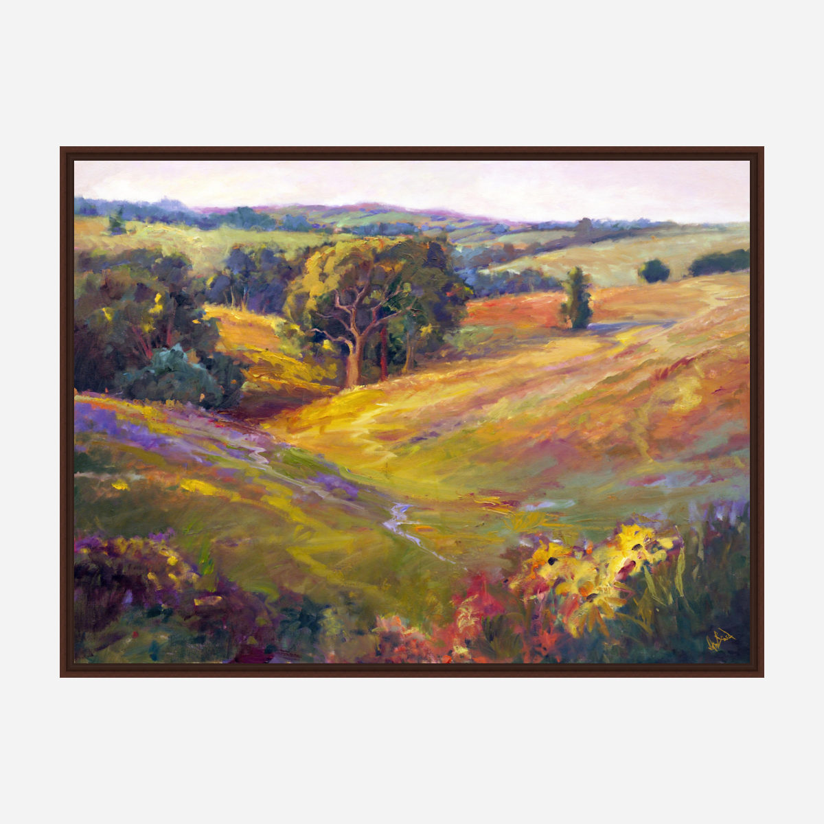 Wildflowers on Hillside by John Beard Collection - product image 7 for Resin Society