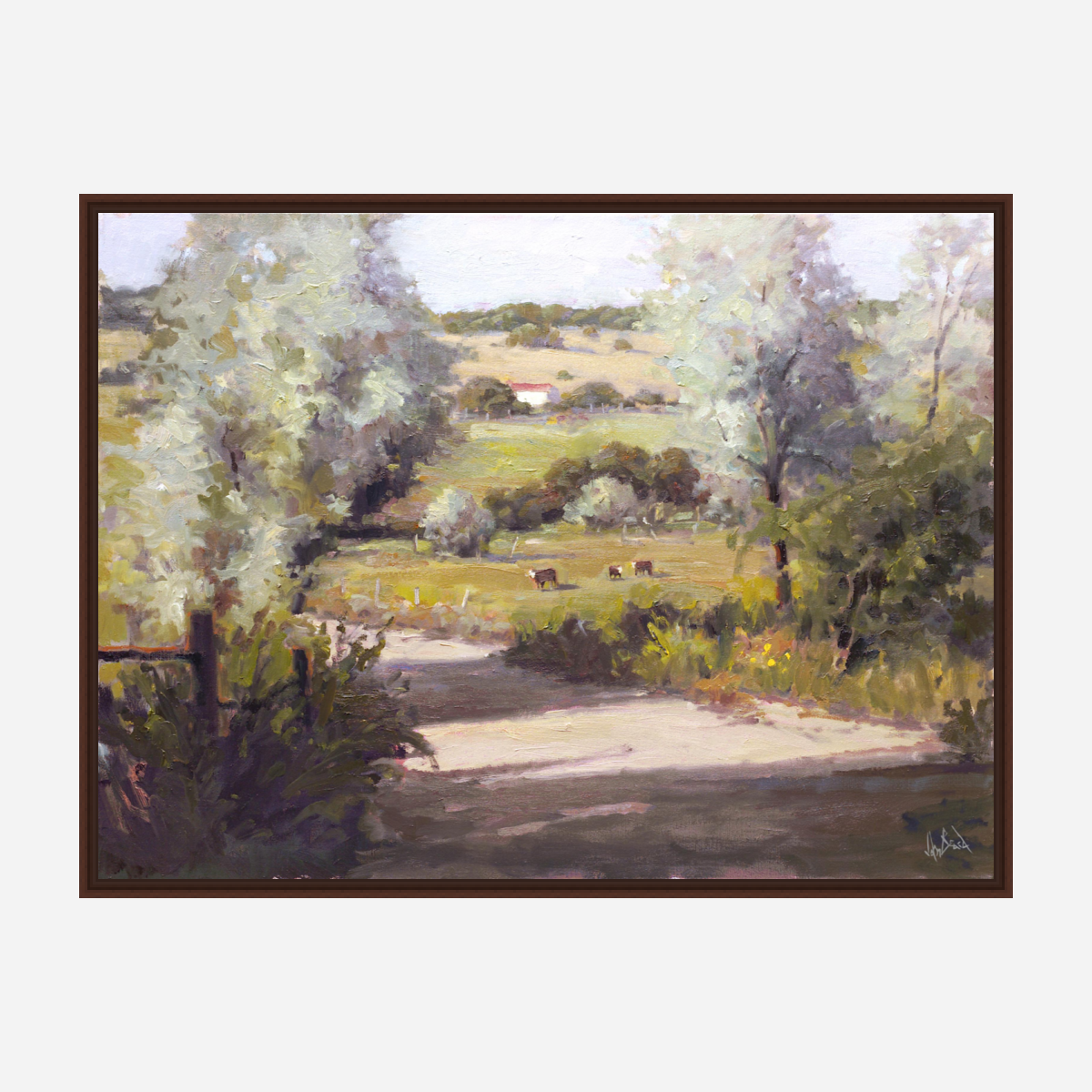 Willows Artist Enhanced Canvas Print by John Beard Collection - product image 7 for Resin Society