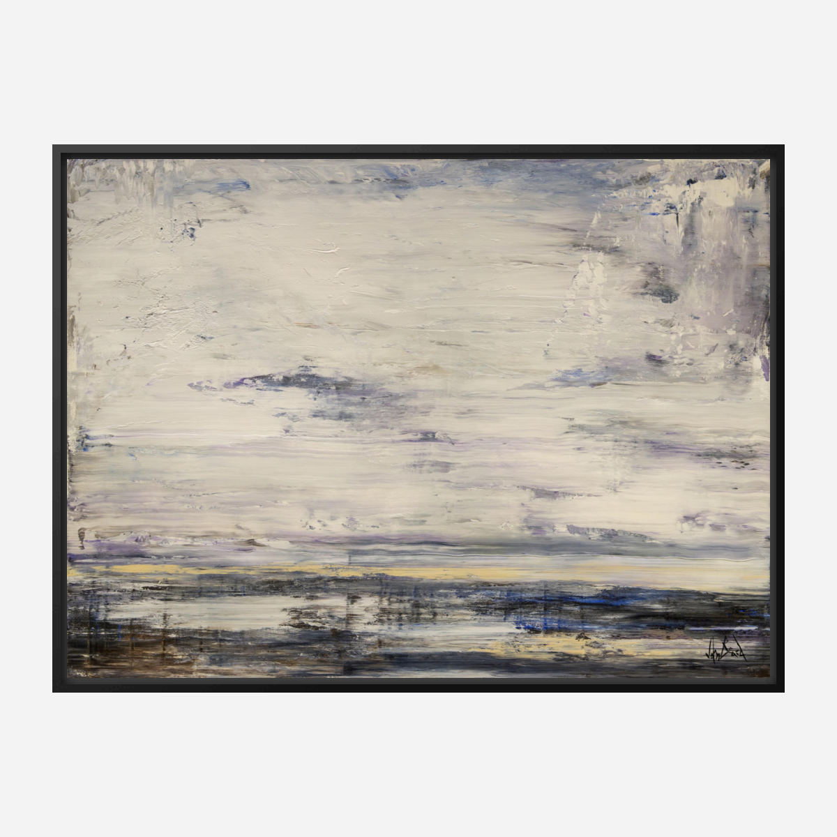Windy Coast Artist Enhanced Canvas Print by John Beard Collection - product image 5 for Resin Society