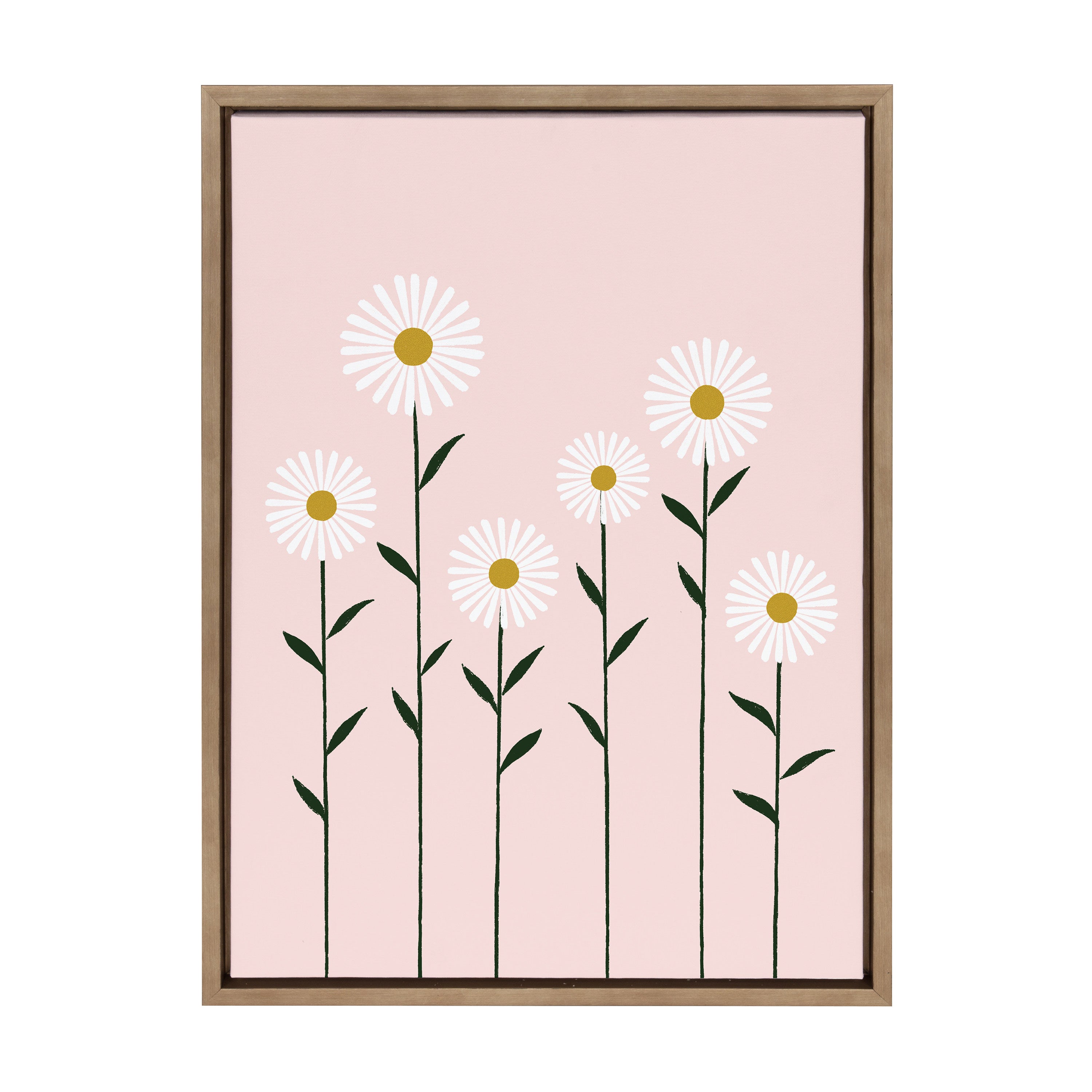 Sylvie Daisies Framed Canvas by kateandlaurel - product image 9 for Resin Society
