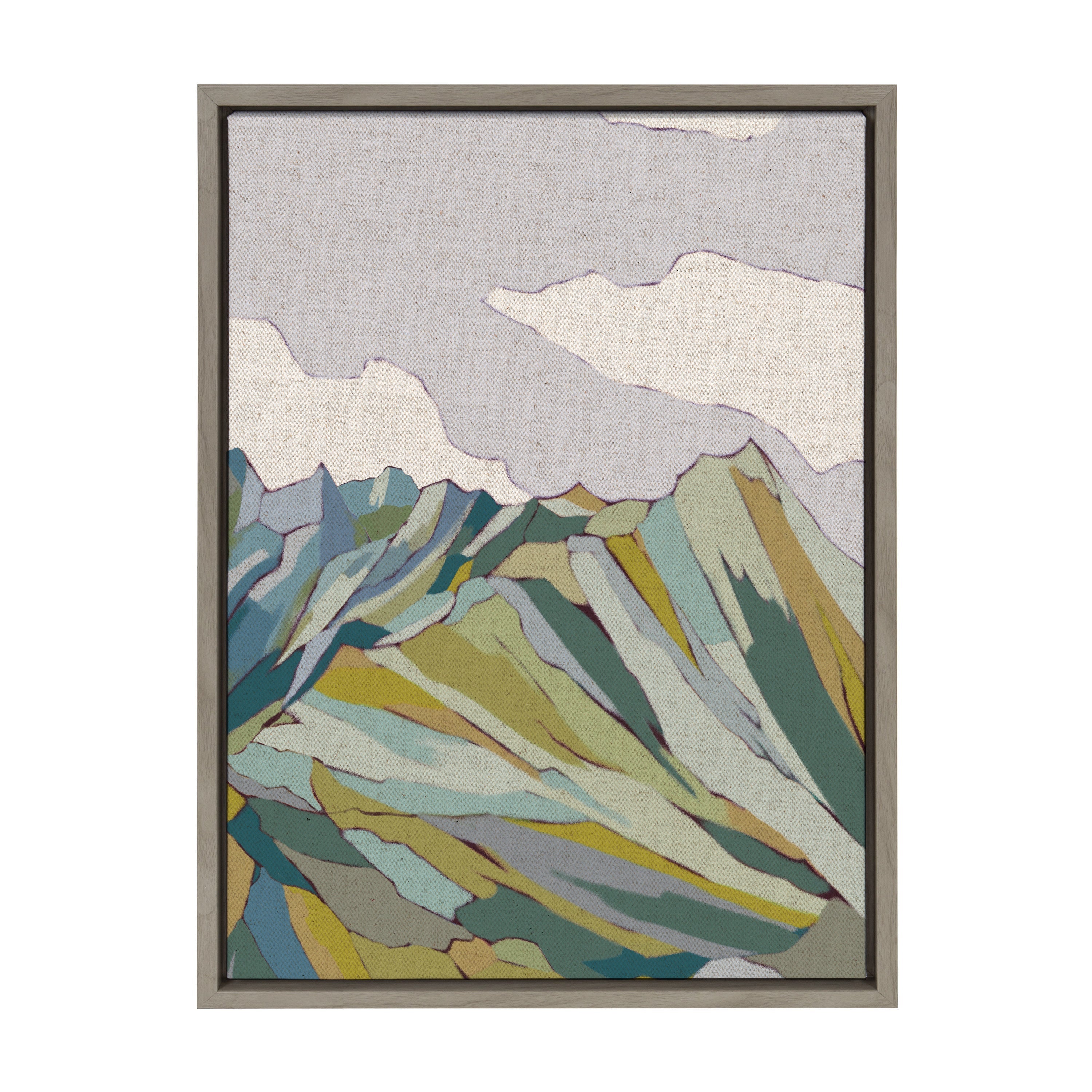 Sylvie Matterhorn Framed Canvas by Nikita Jariwala