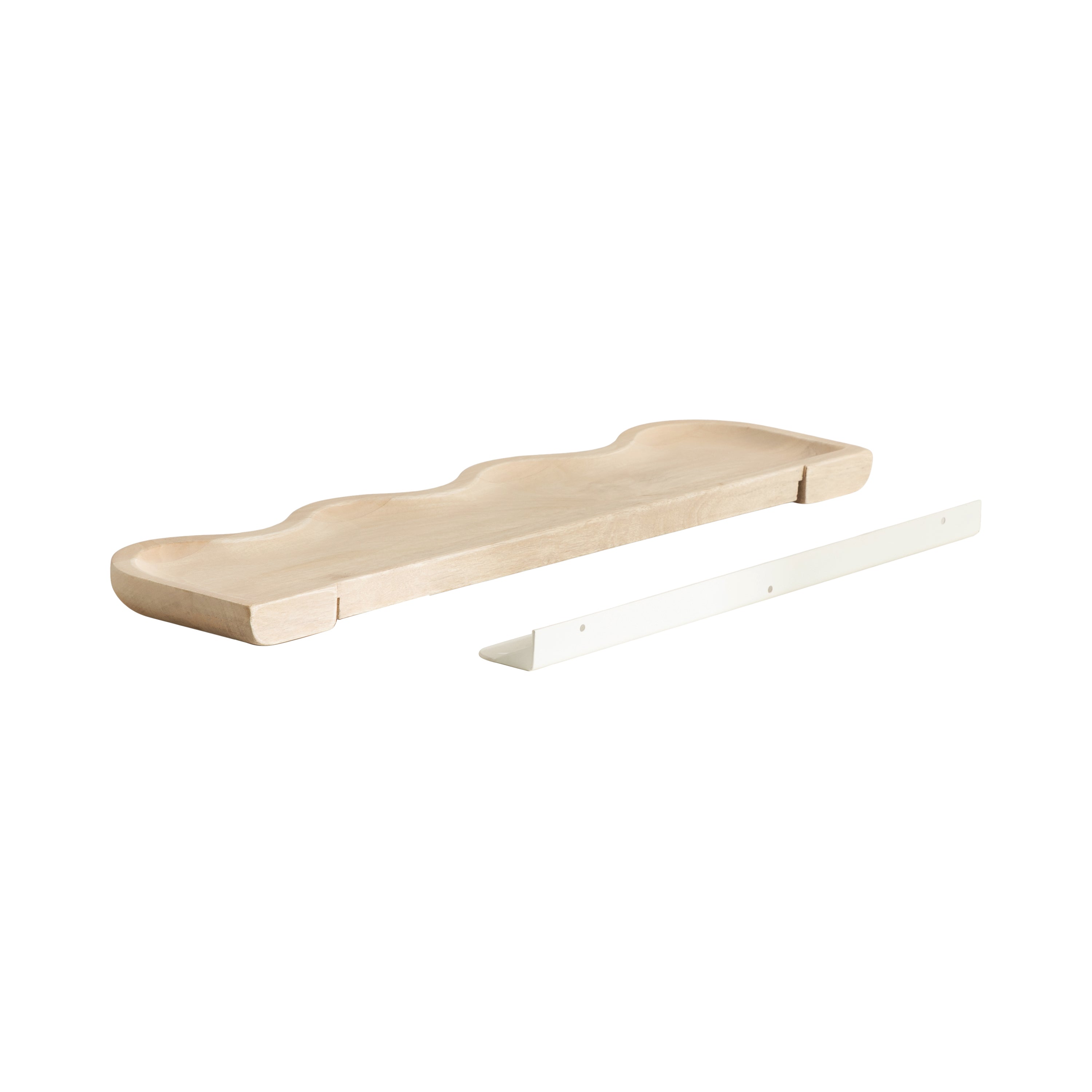 Alezar Wood Shelf Set