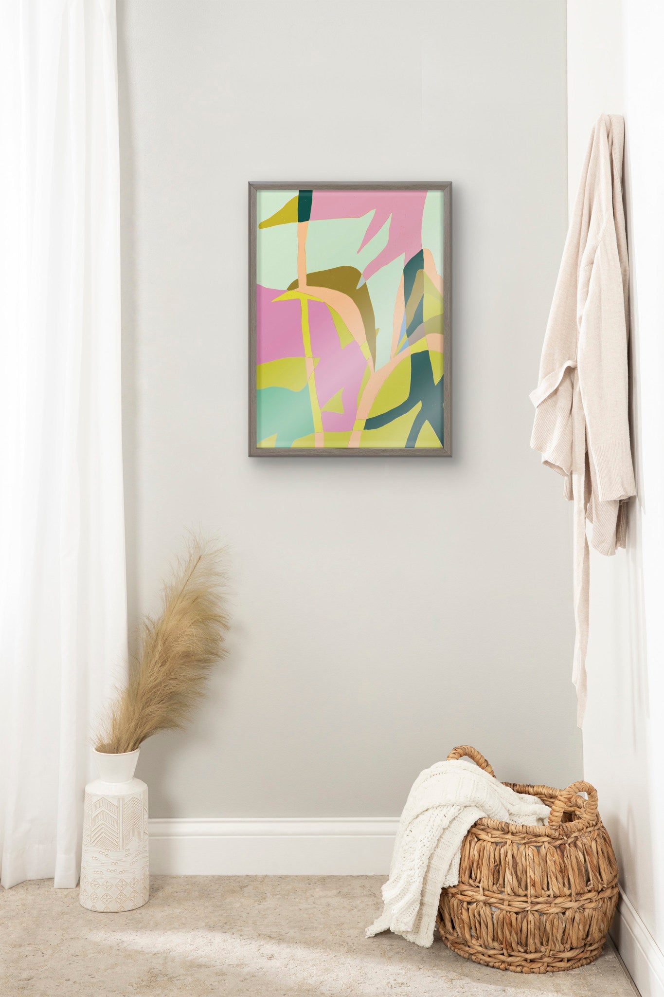 Blake Delight In The Moment 6 Framed Printed Glass by kateandlaurel - product image 5 for Resin Society