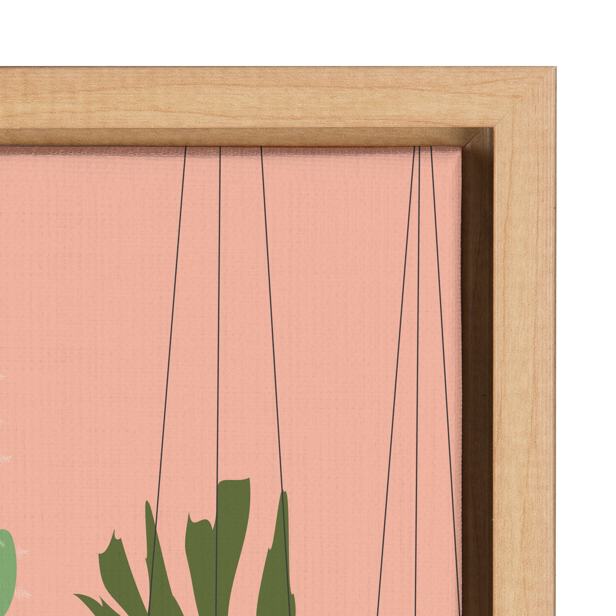 Sylvie Plant Lady Framed Canvas by kateandlaurel - product image 3 for Resin Society