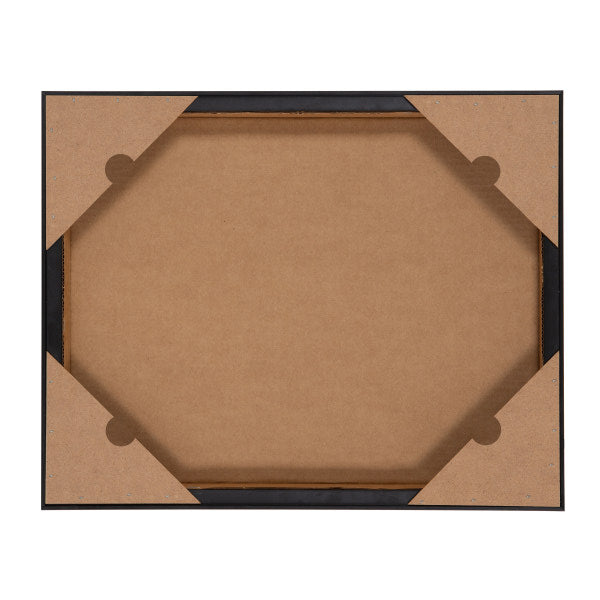 Sylvie Abstract Minimalist Coastal Teal Surfboard Framed Canvas by Saint and Sailor Studios