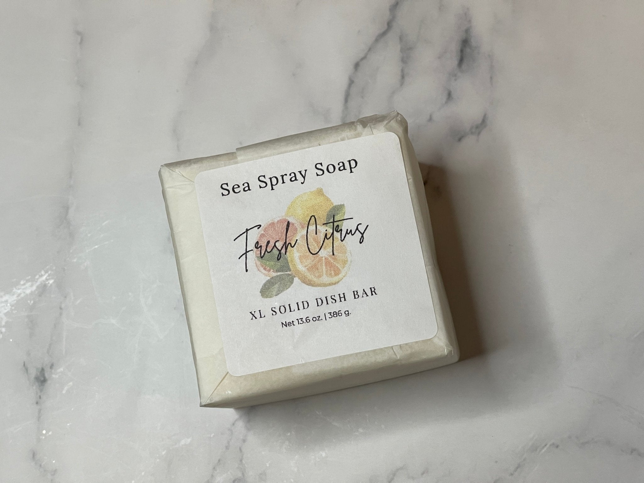 XXL Solid Dish Soap Bar by Sea Spray Soap - product image 5 for Resin Society