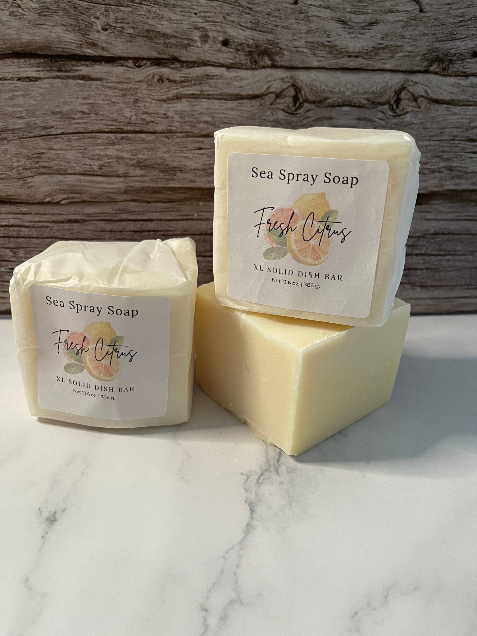 XXL Solid Dish Soap Bar by Sea Spray Soap - product image 4 for Resin Society