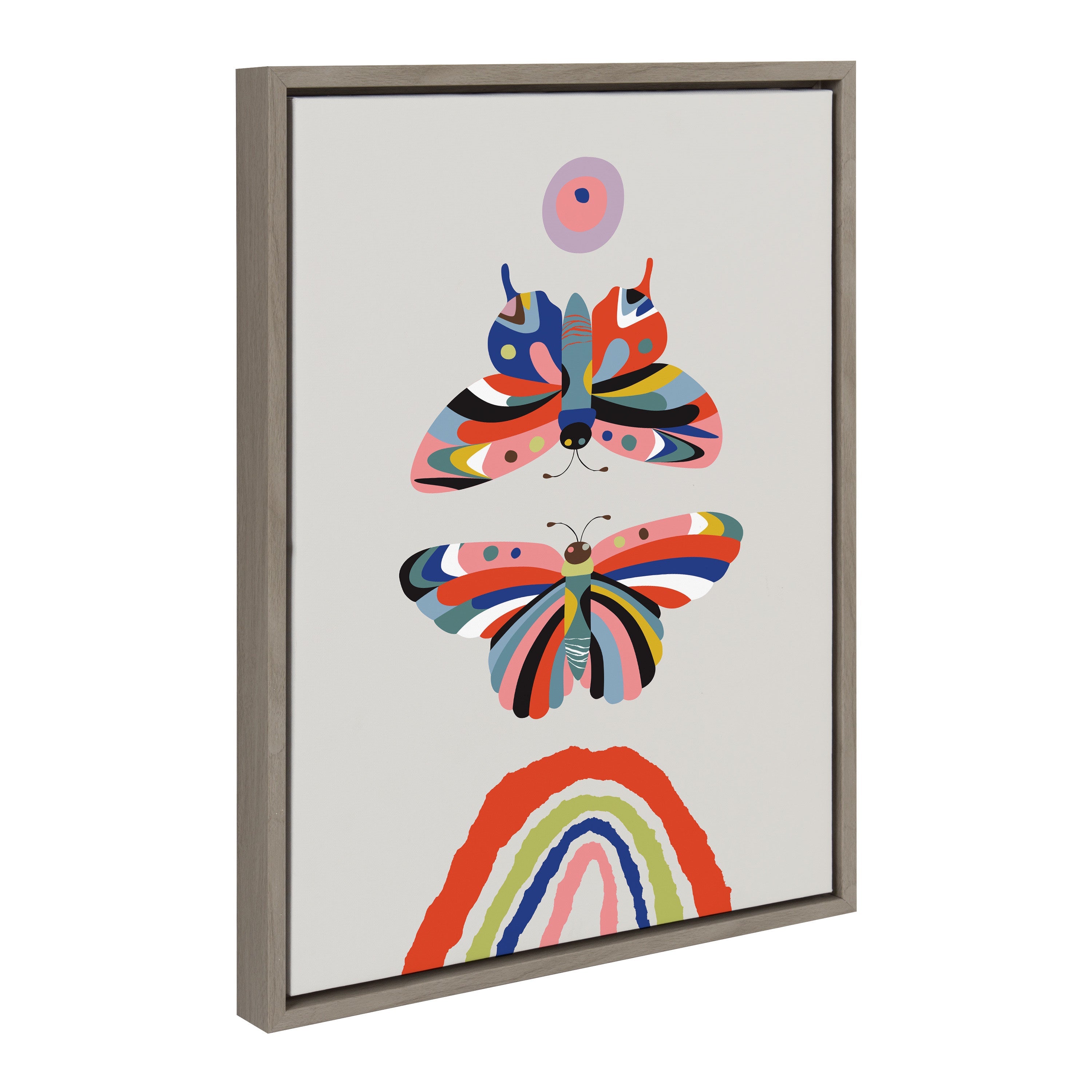 Sylvie Butterflies Framed Canvas by kateandlaurel - product image 9 for Resin Society
